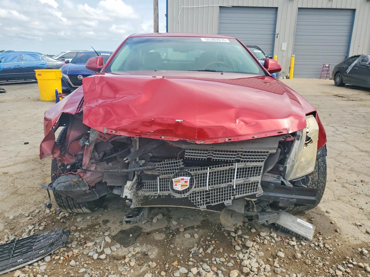 2011 Cadillac Cts Luxury Collection Maroon vin: 1G6DG5EY3B0133740