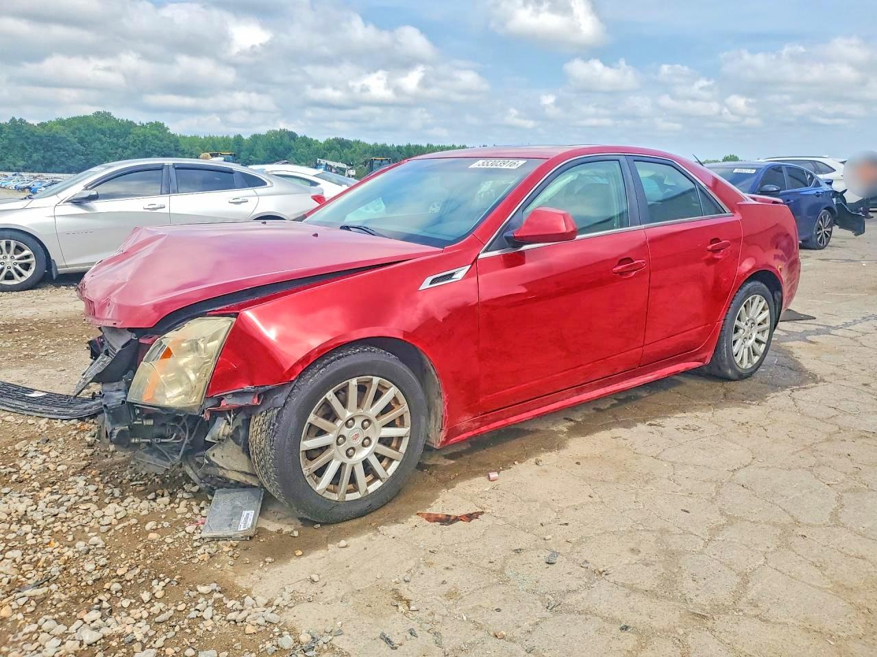 2011 Cadillac Cts Luxury Collection Maroon vin: 1G6DG5EY3B0133740