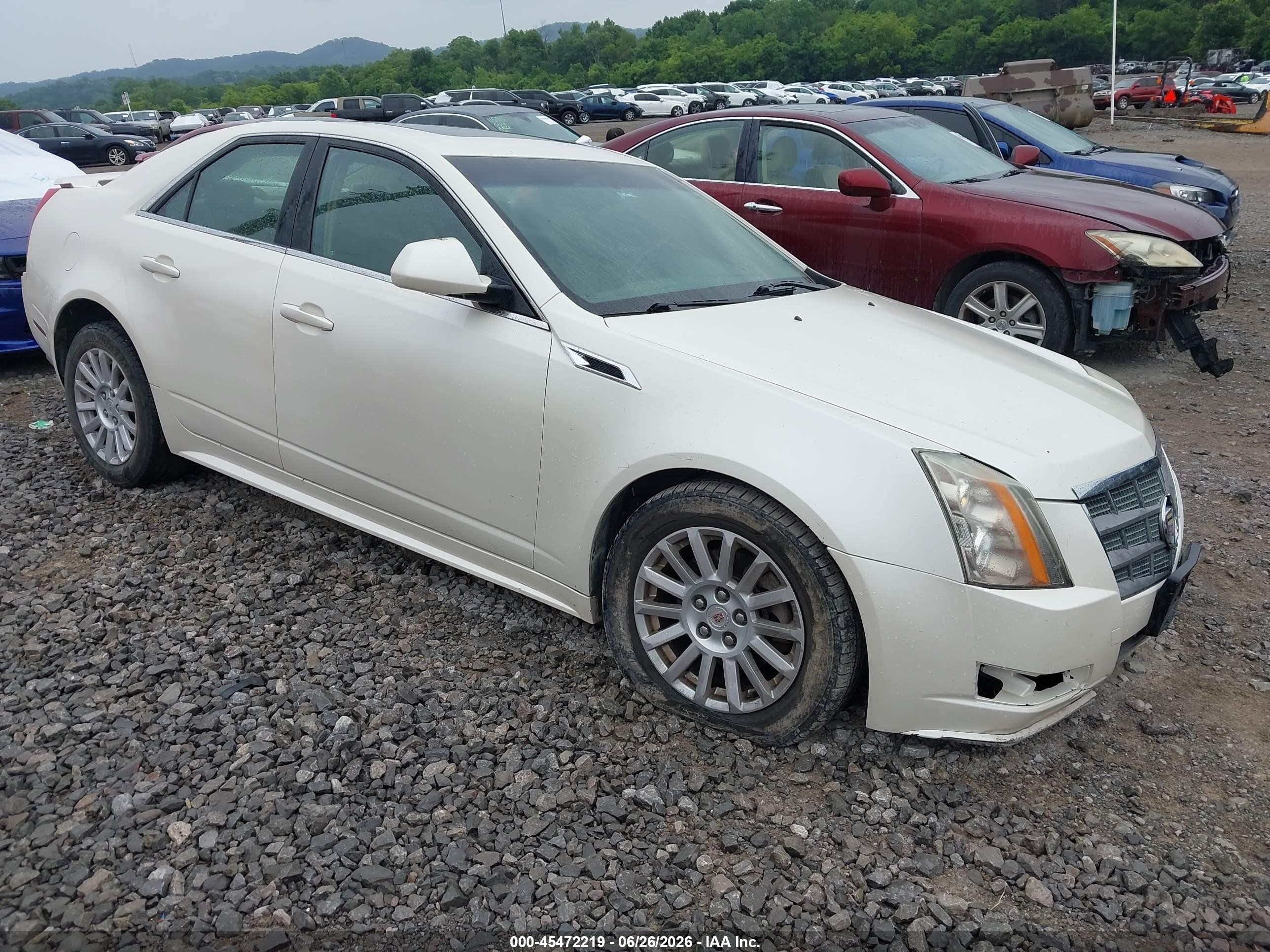 2011 Cadillac Cts Luxury White vin: 1G6DG5EY3B0143992
