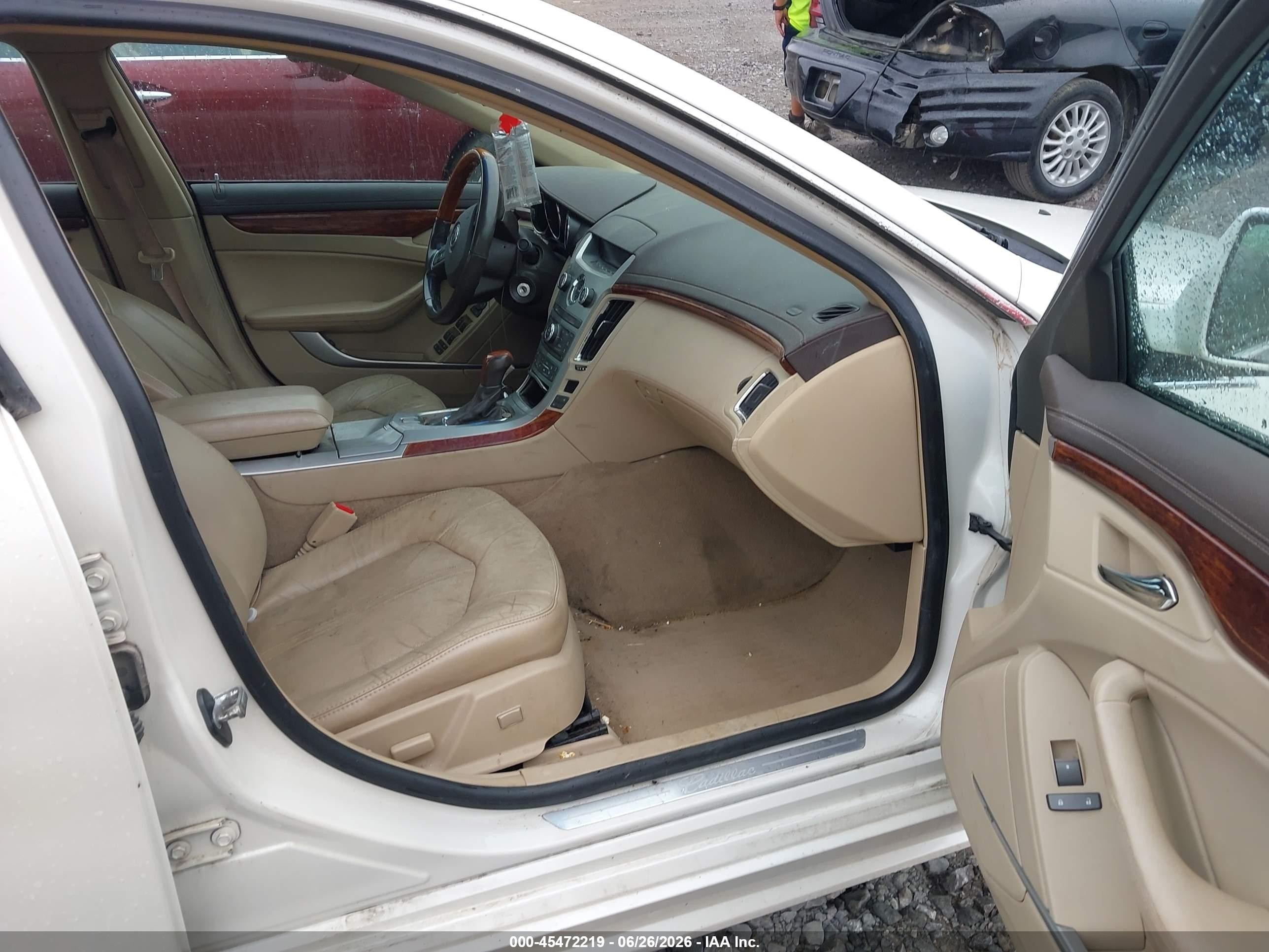 2011 Cadillac Cts Luxury White vin: 1G6DG5EY3B0143992