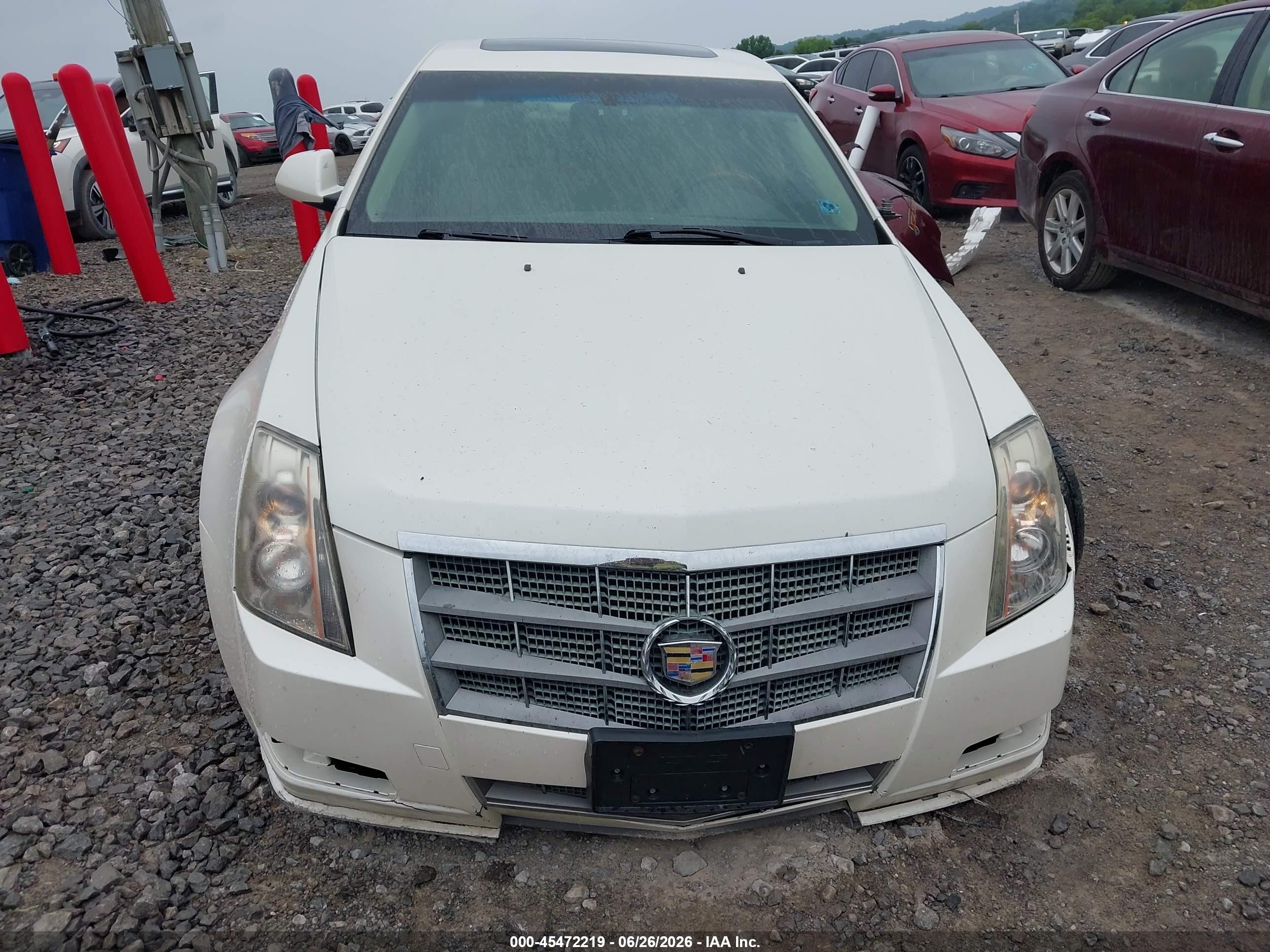 2011 Cadillac Cts Luxury White vin: 1G6DG5EY3B0143992