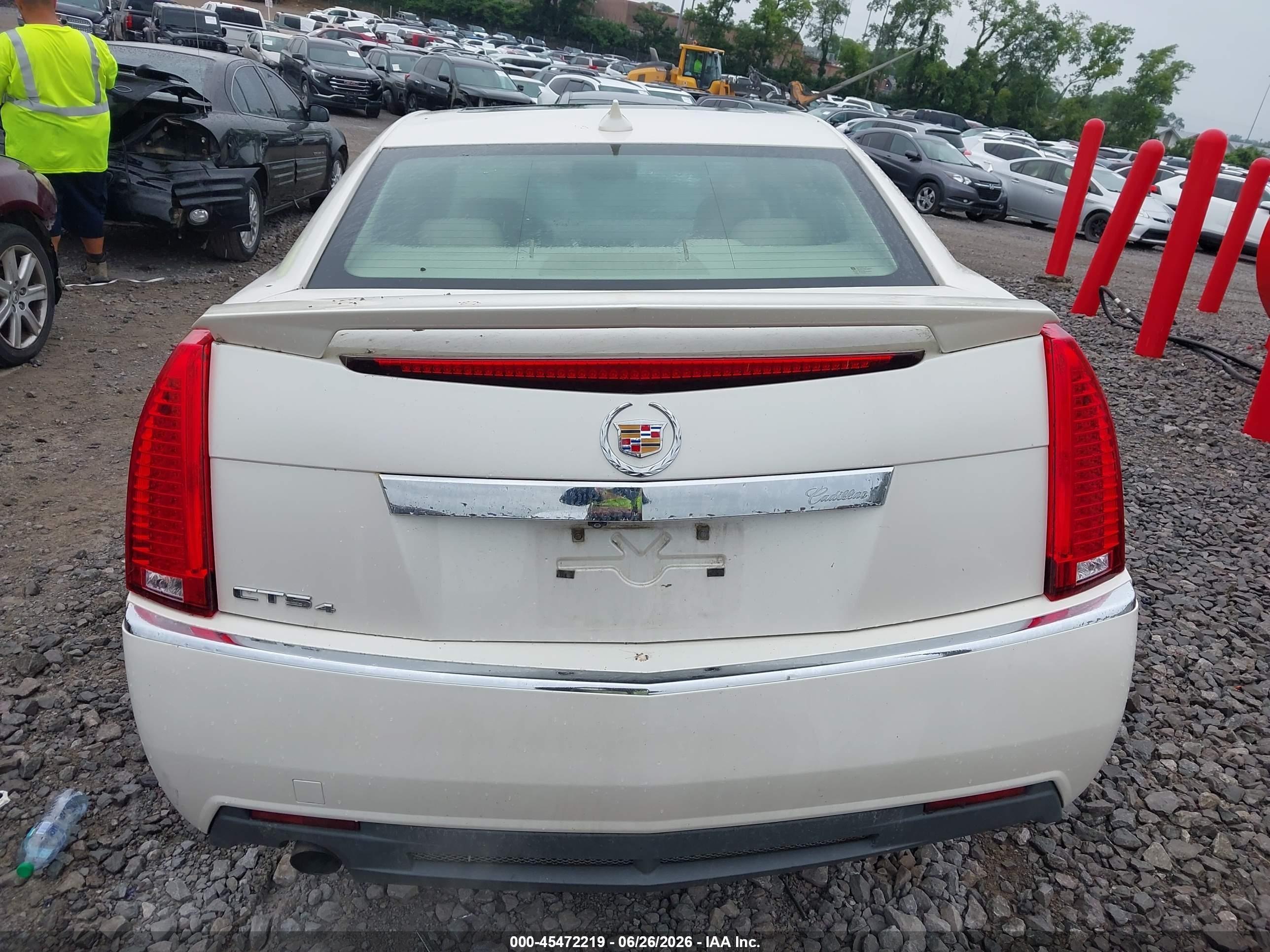 2011 Cadillac Cts Luxury White vin: 1G6DG5EY3B0143992