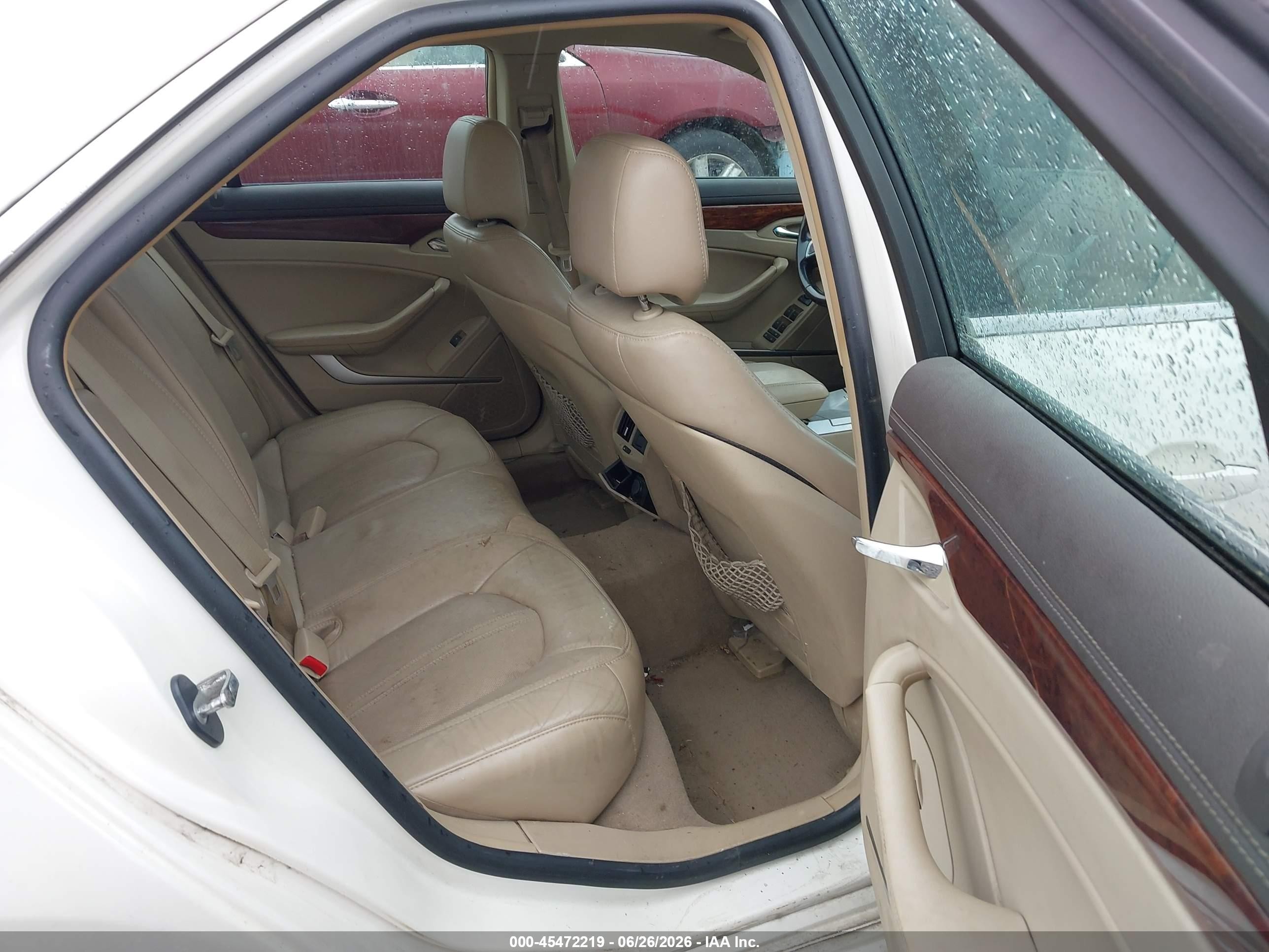 2011 Cadillac Cts Luxury White vin: 1G6DG5EY3B0143992