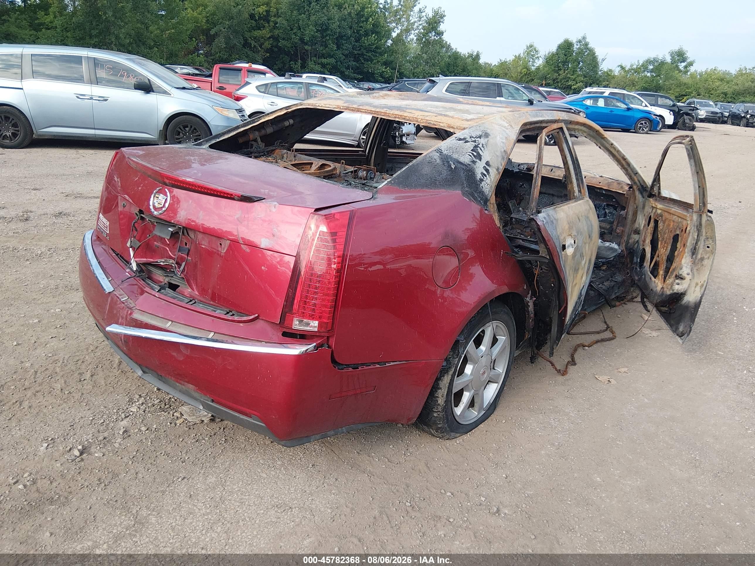2011 Cadillac Cts Luxury Red vin: 1G6DG5EY3B0146620