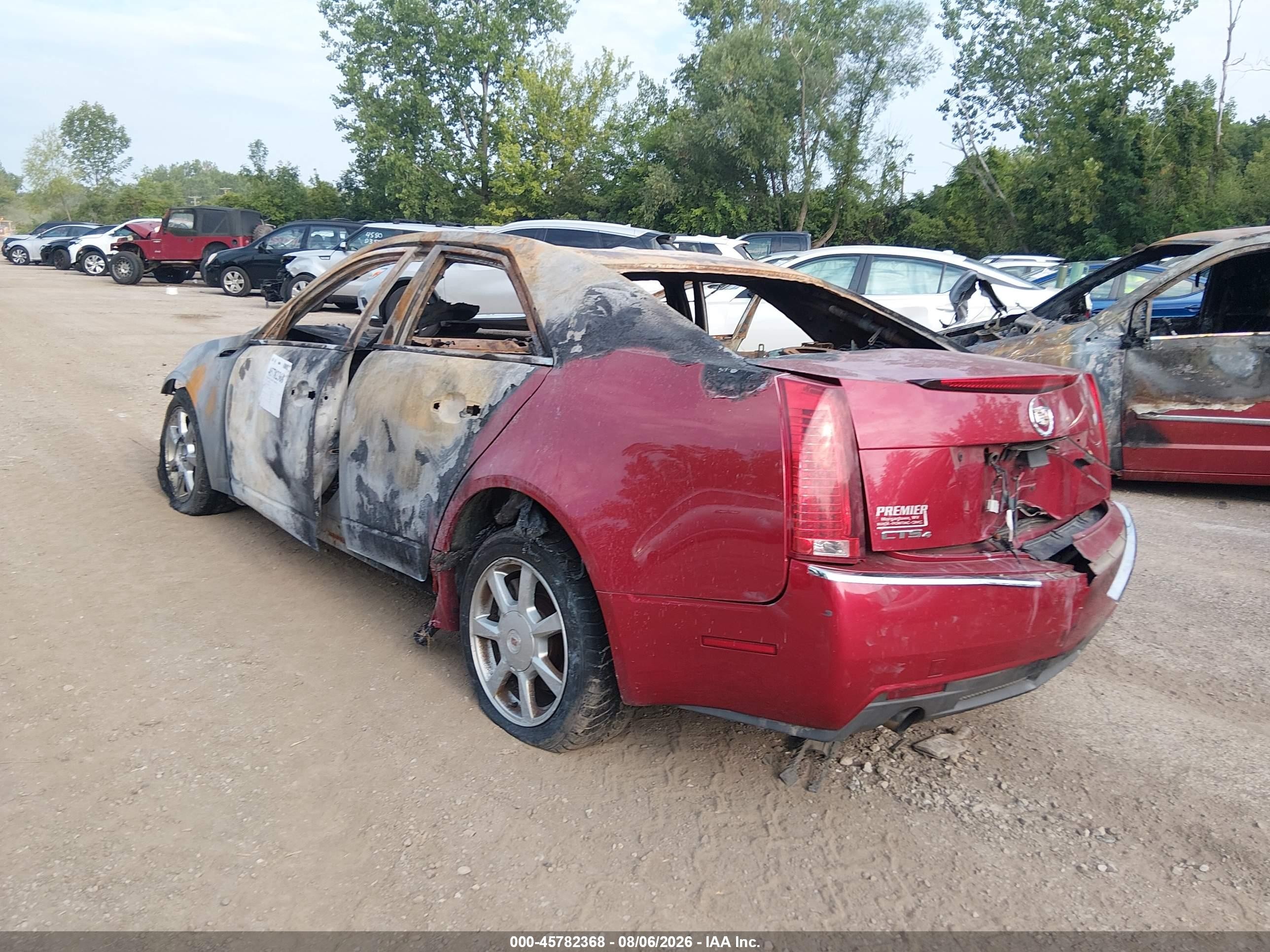 2011 Cadillac Cts Luxury Red vin: 1G6DG5EY3B0146620