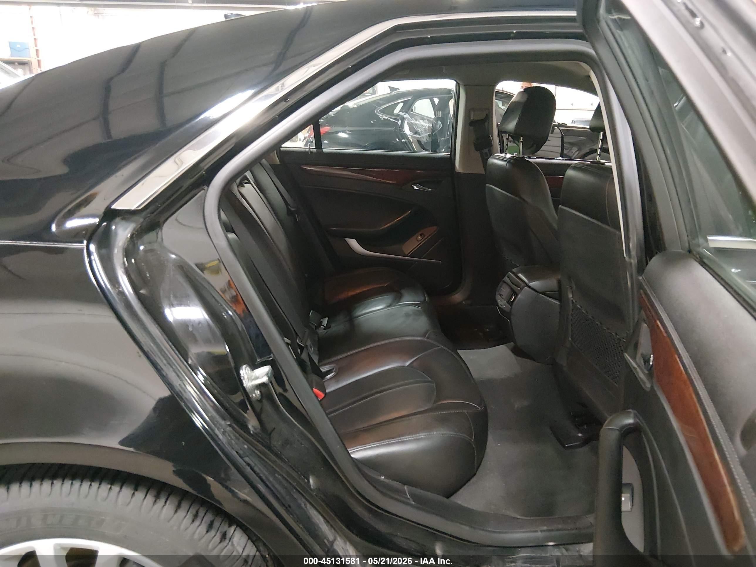 2011 Cadillac Cts Luxury Black vin: 1G6DG5EY4B0121855