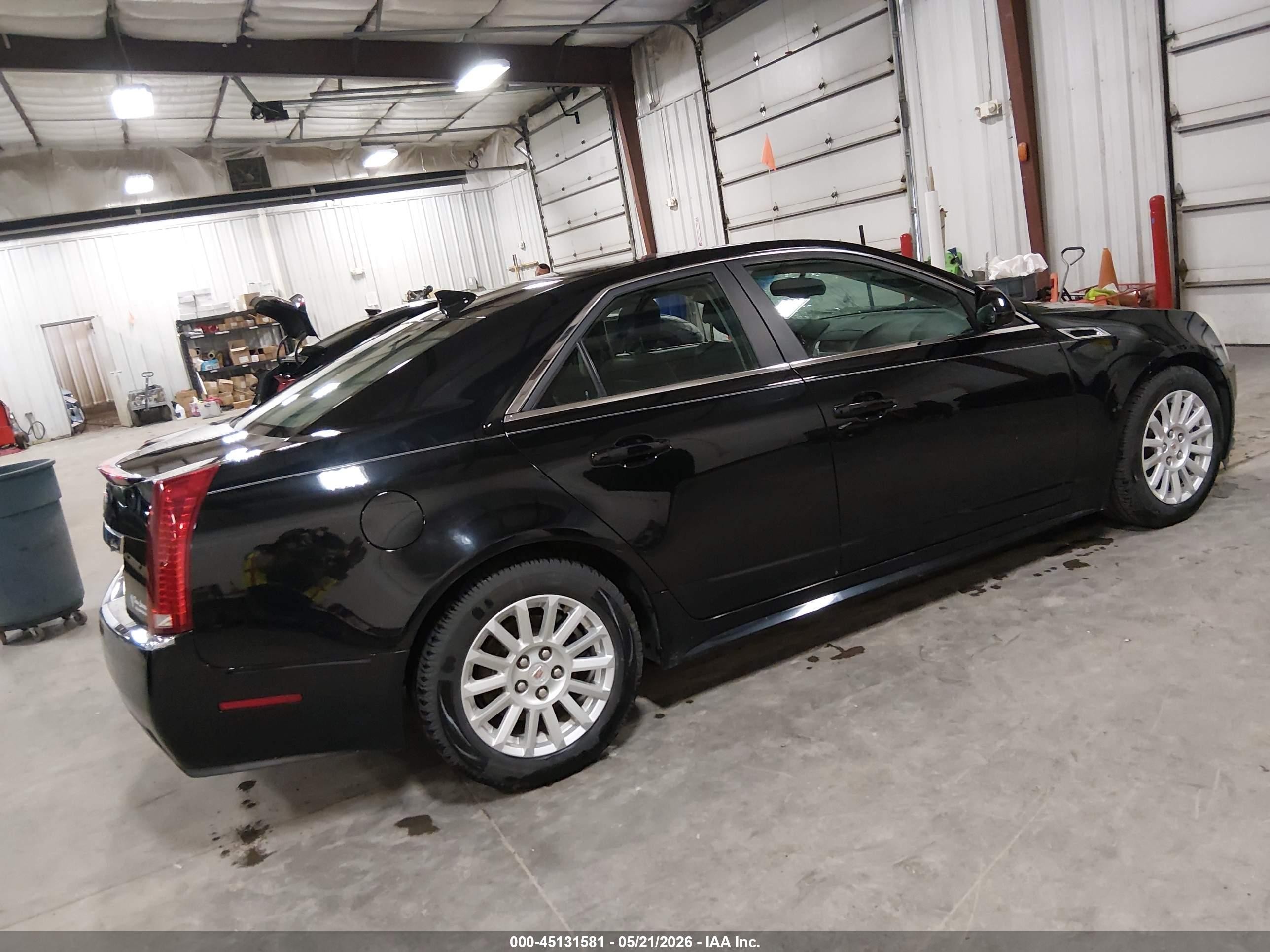 2011 Cadillac Cts Luxury Black vin: 1G6DG5EY4B0121855