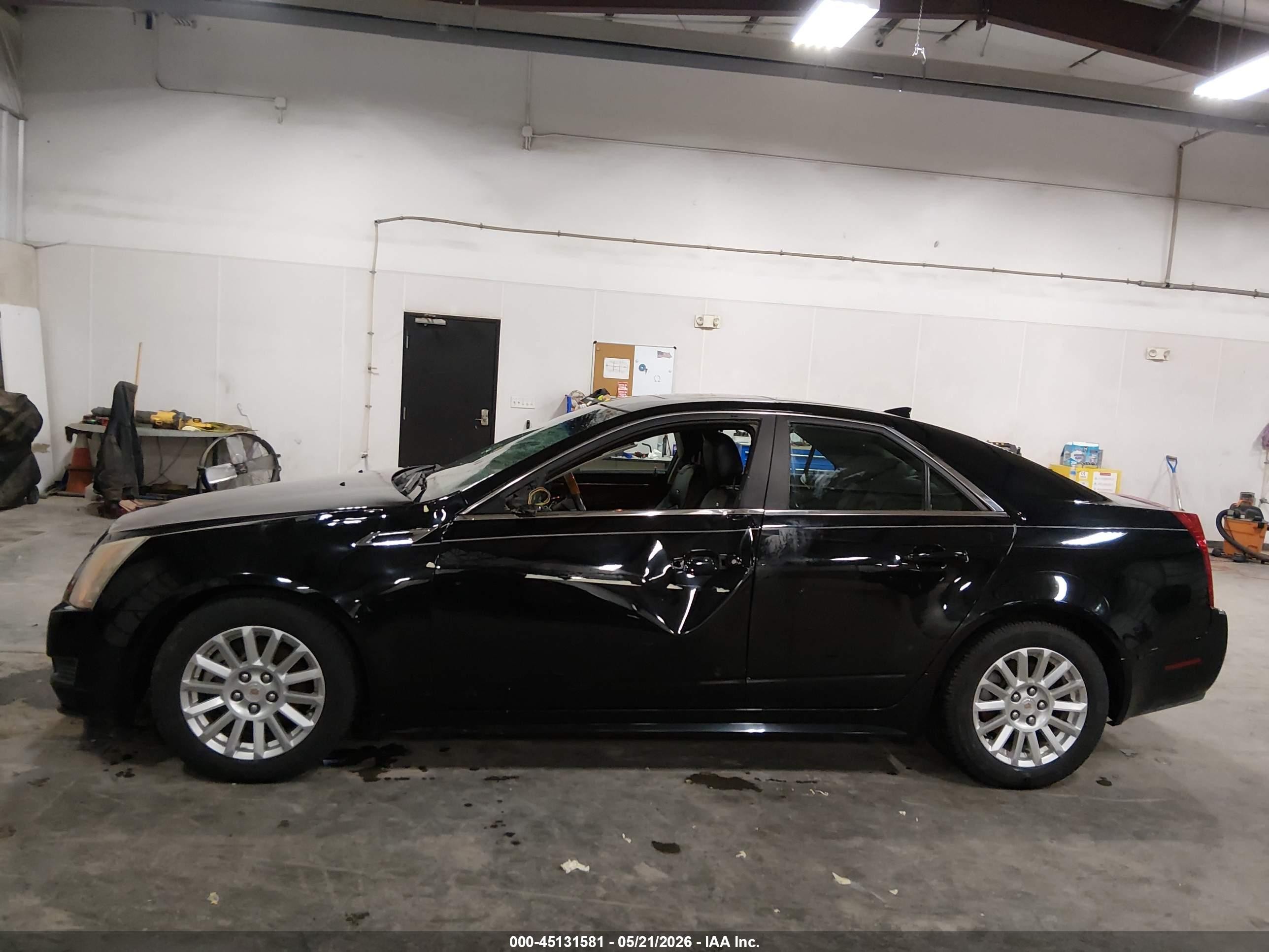 2011 Cadillac Cts Luxury Black vin: 1G6DG5EY4B0121855
