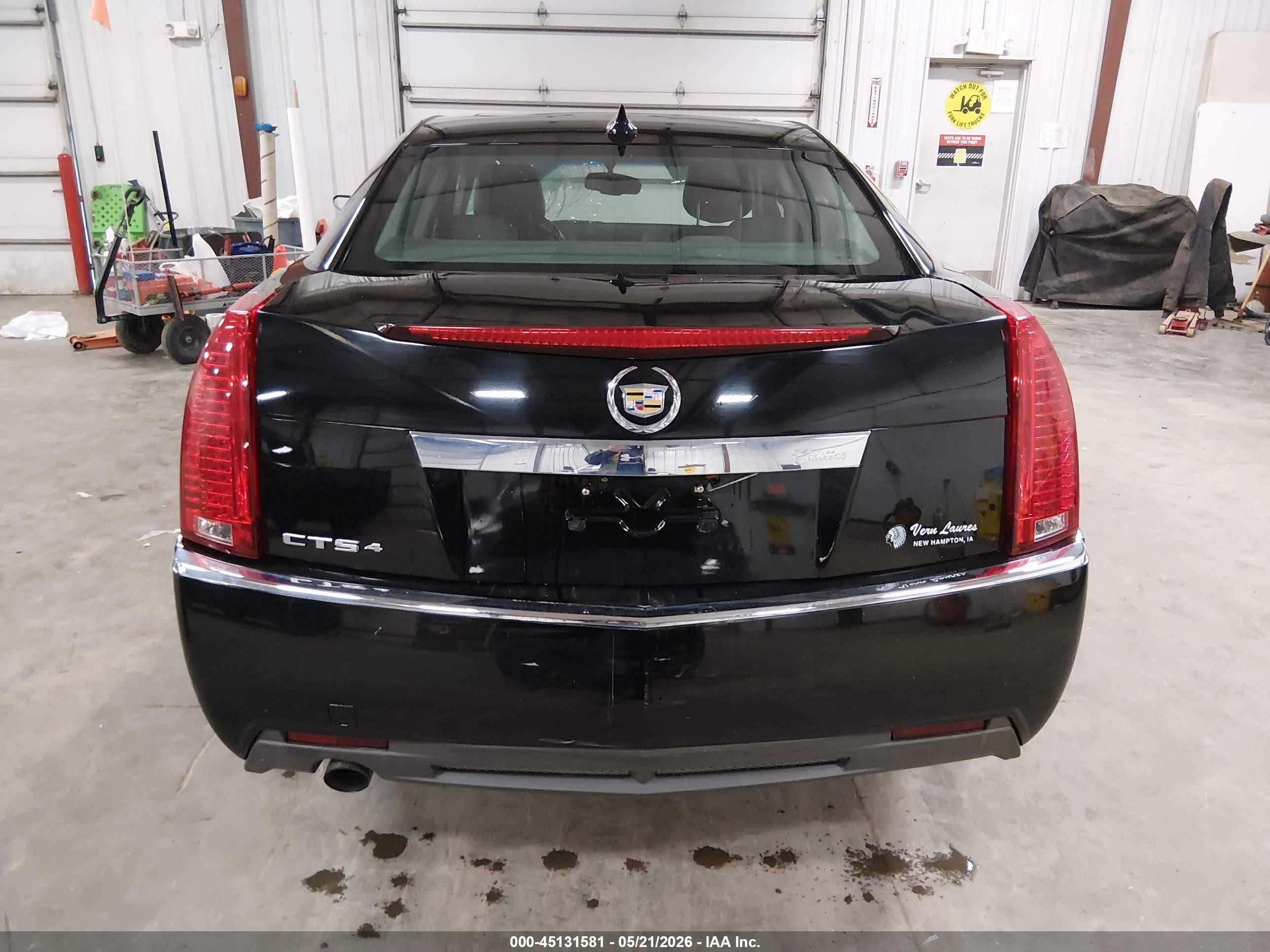 2011 Cadillac Cts Luxury Black vin: 1G6DG5EY4B0121855
