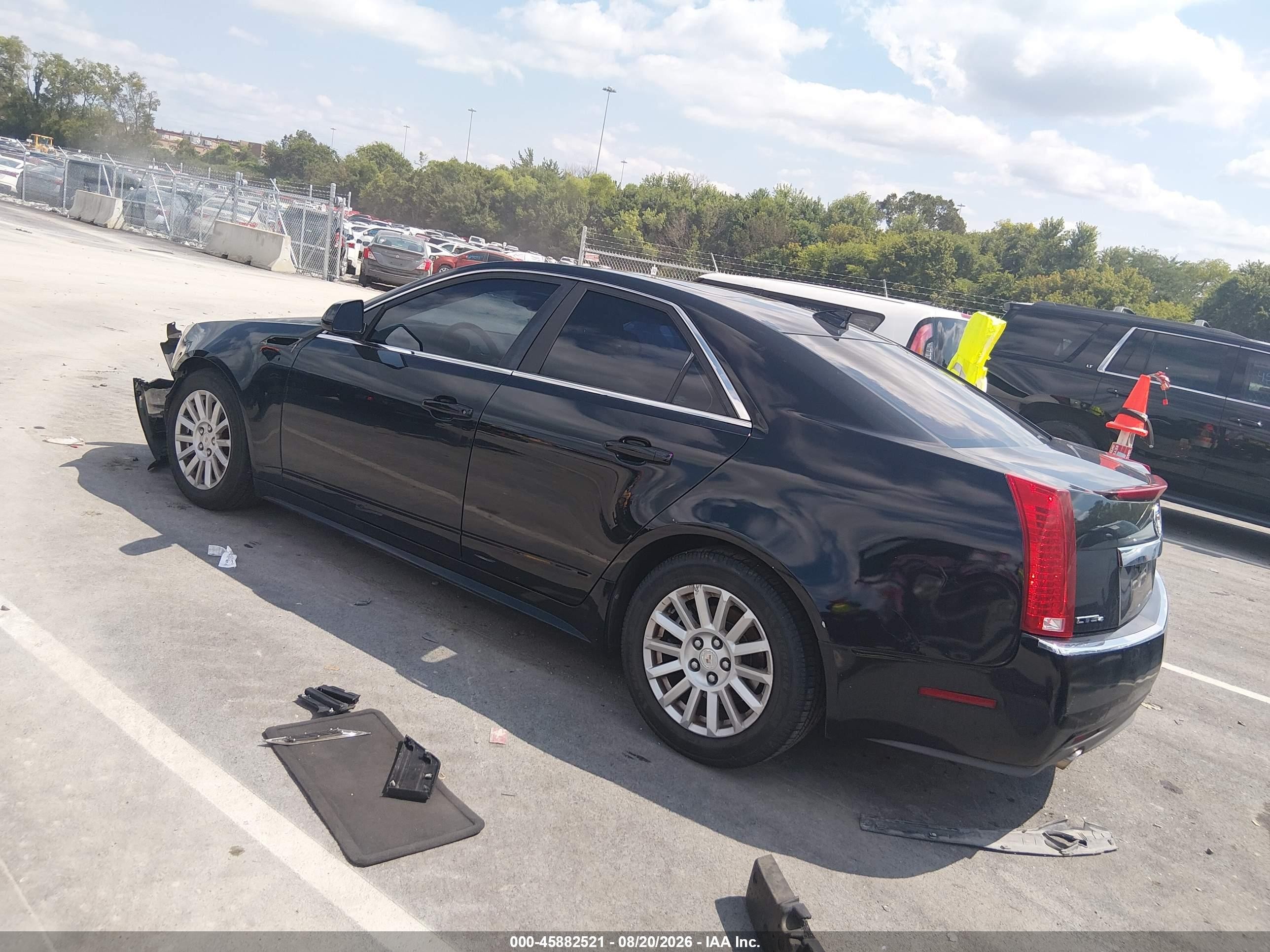 2011 Cadillac Cts Luxury Black vin: 1G6DG5EY4B0156718