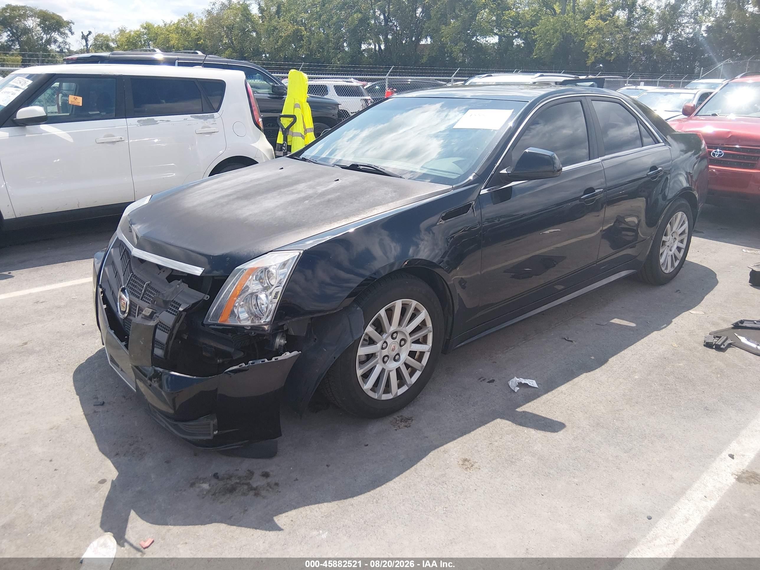 2011 Cadillac Cts Luxury Black vin: 1G6DG5EY4B0156718