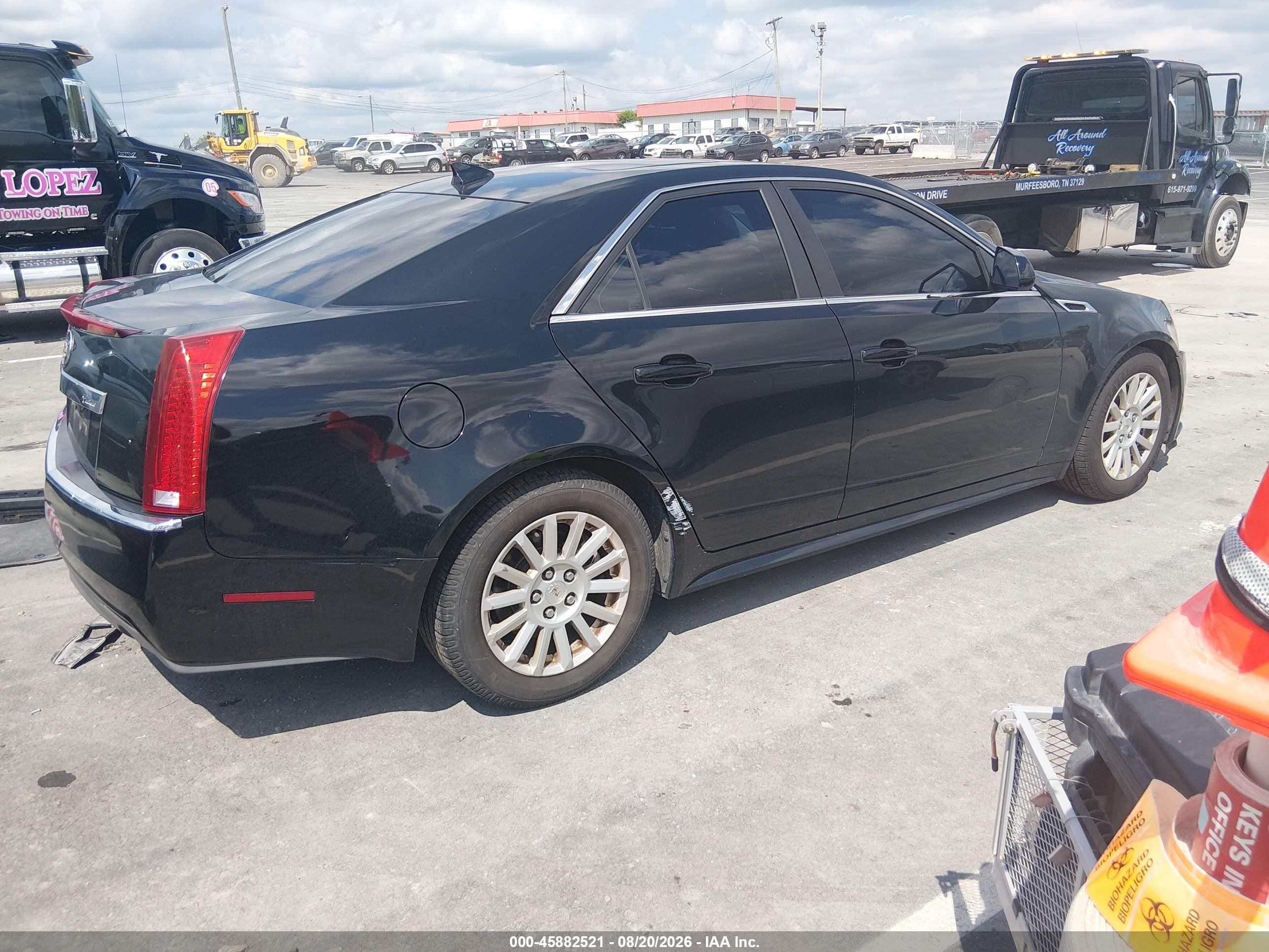 2011 Cadillac Cts Luxury Black vin: 1G6DG5EY4B0156718