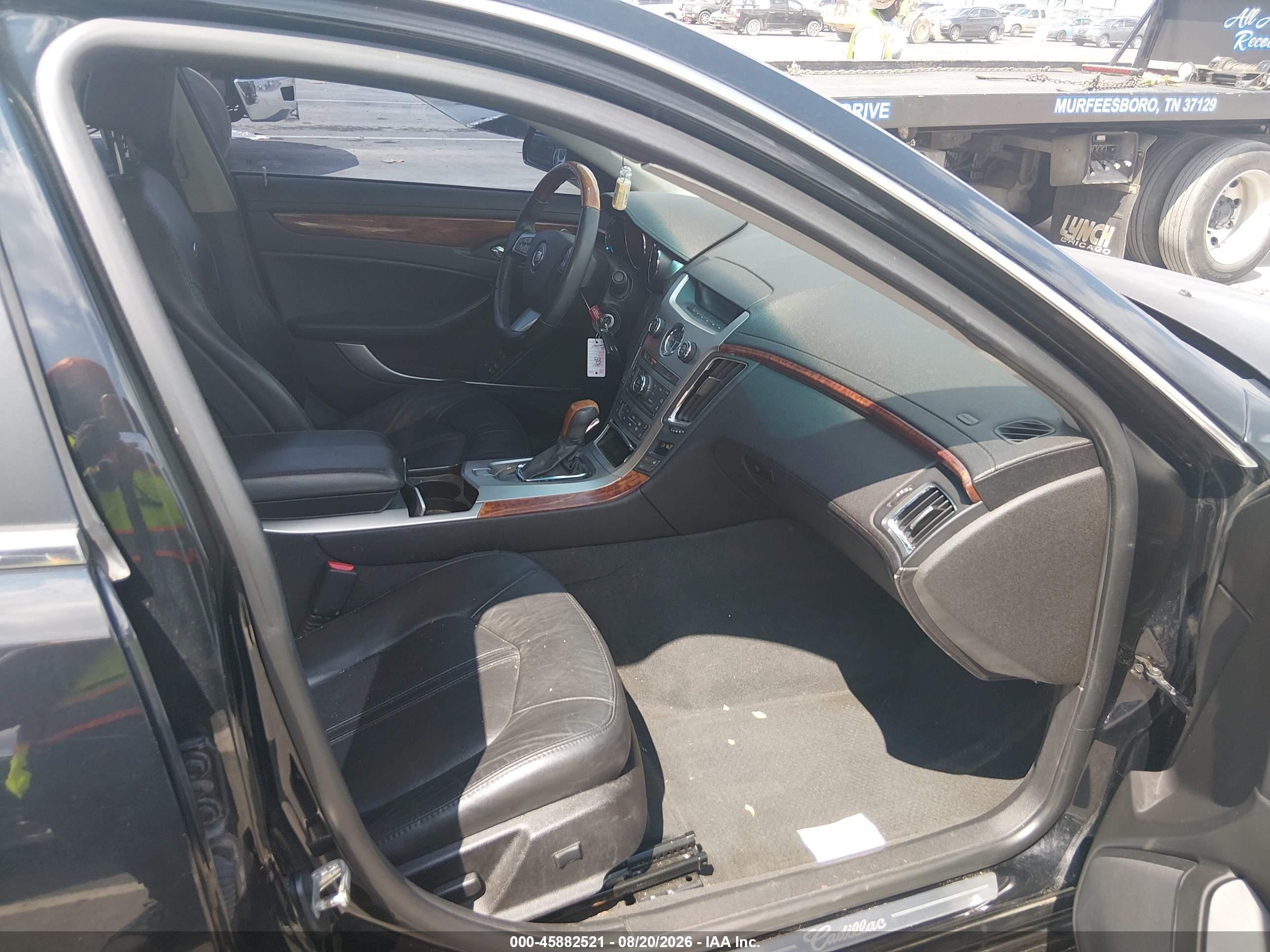 2011 Cadillac Cts Luxury Black vin: 1G6DG5EY4B0156718