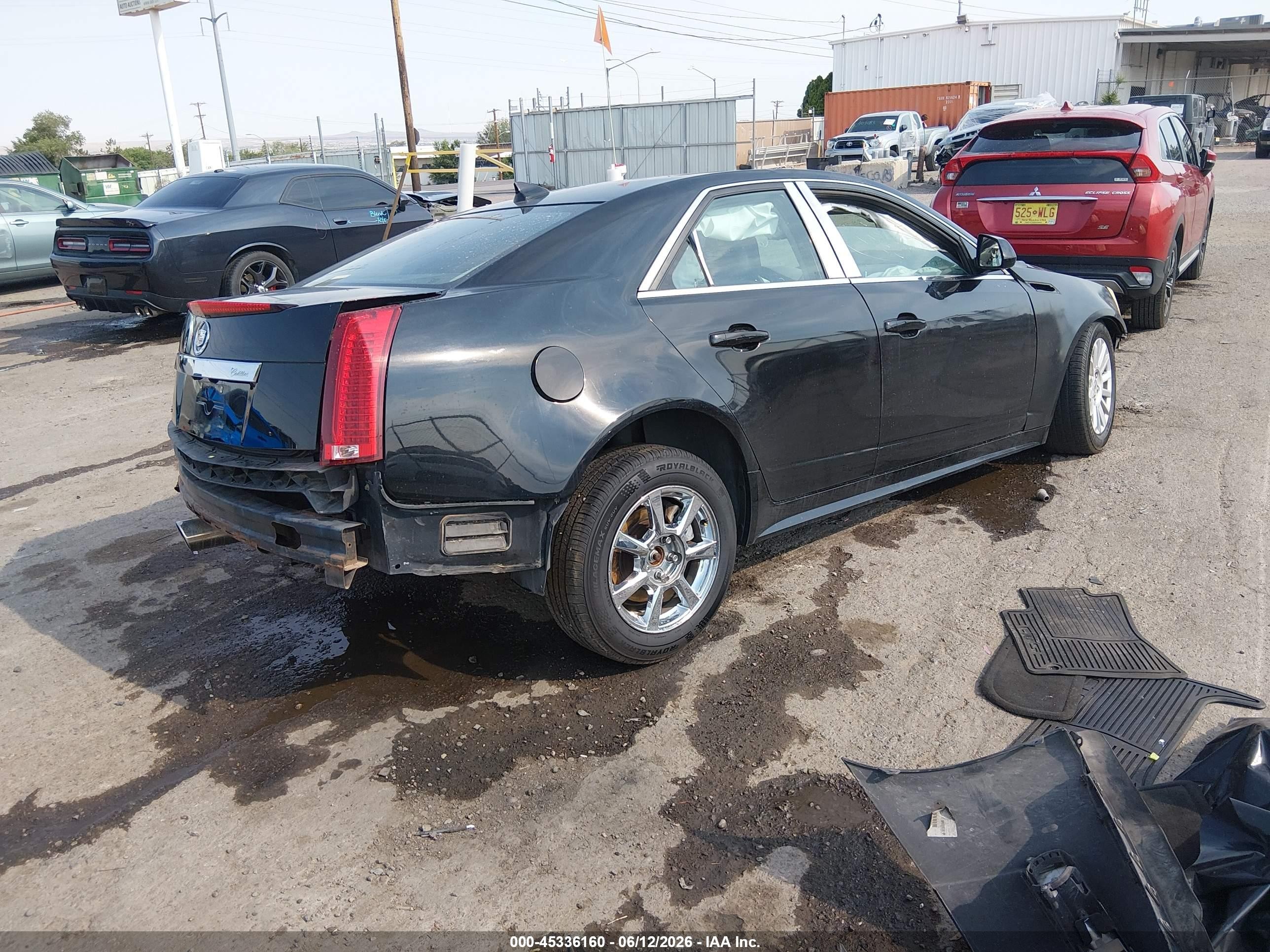 2011 Cadillac Cts Luxury Black vin: 1G6DG5EY5B0164505