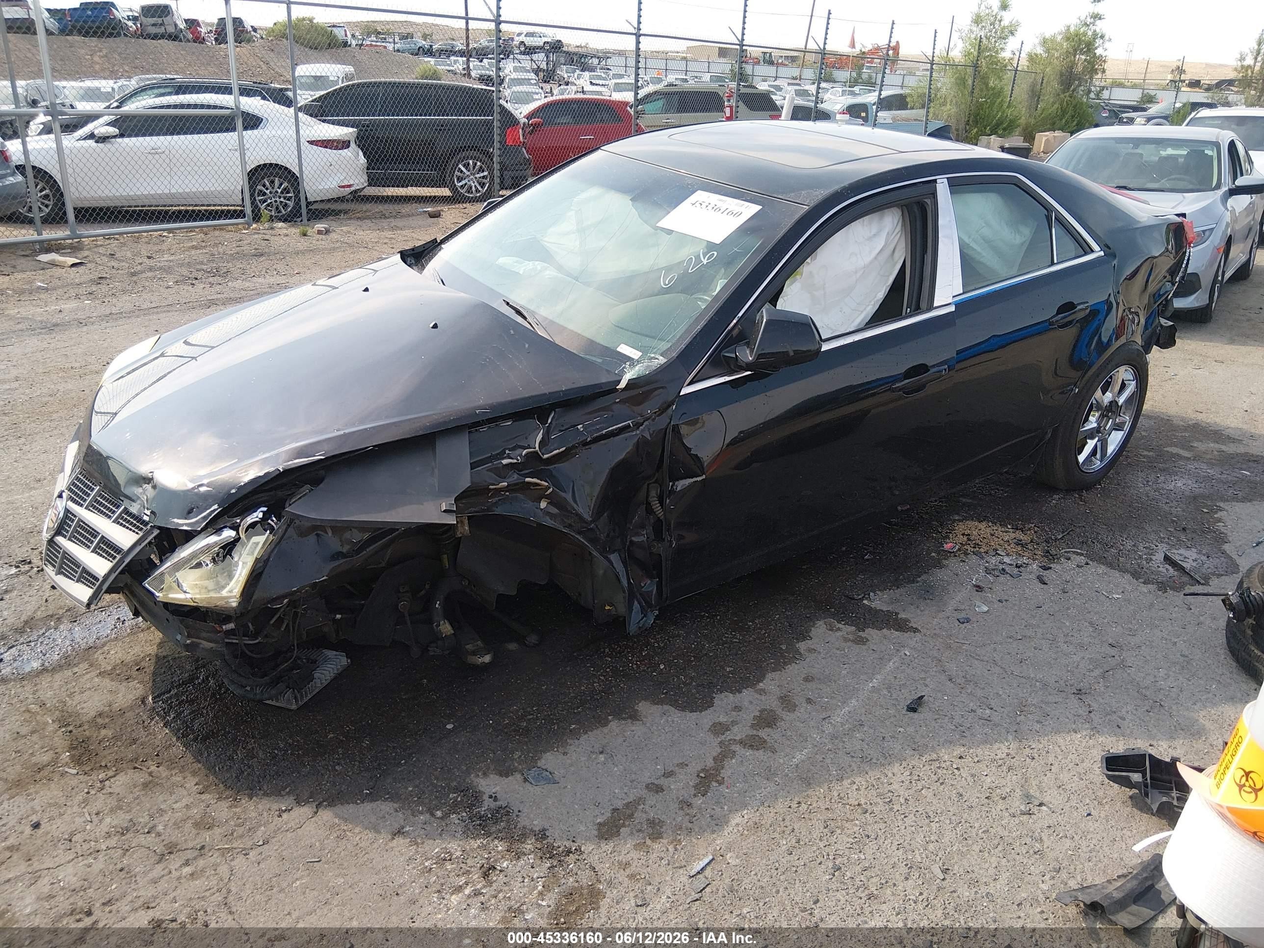 2011 Cadillac Cts Luxury Black vin: 1G6DG5EY5B0164505