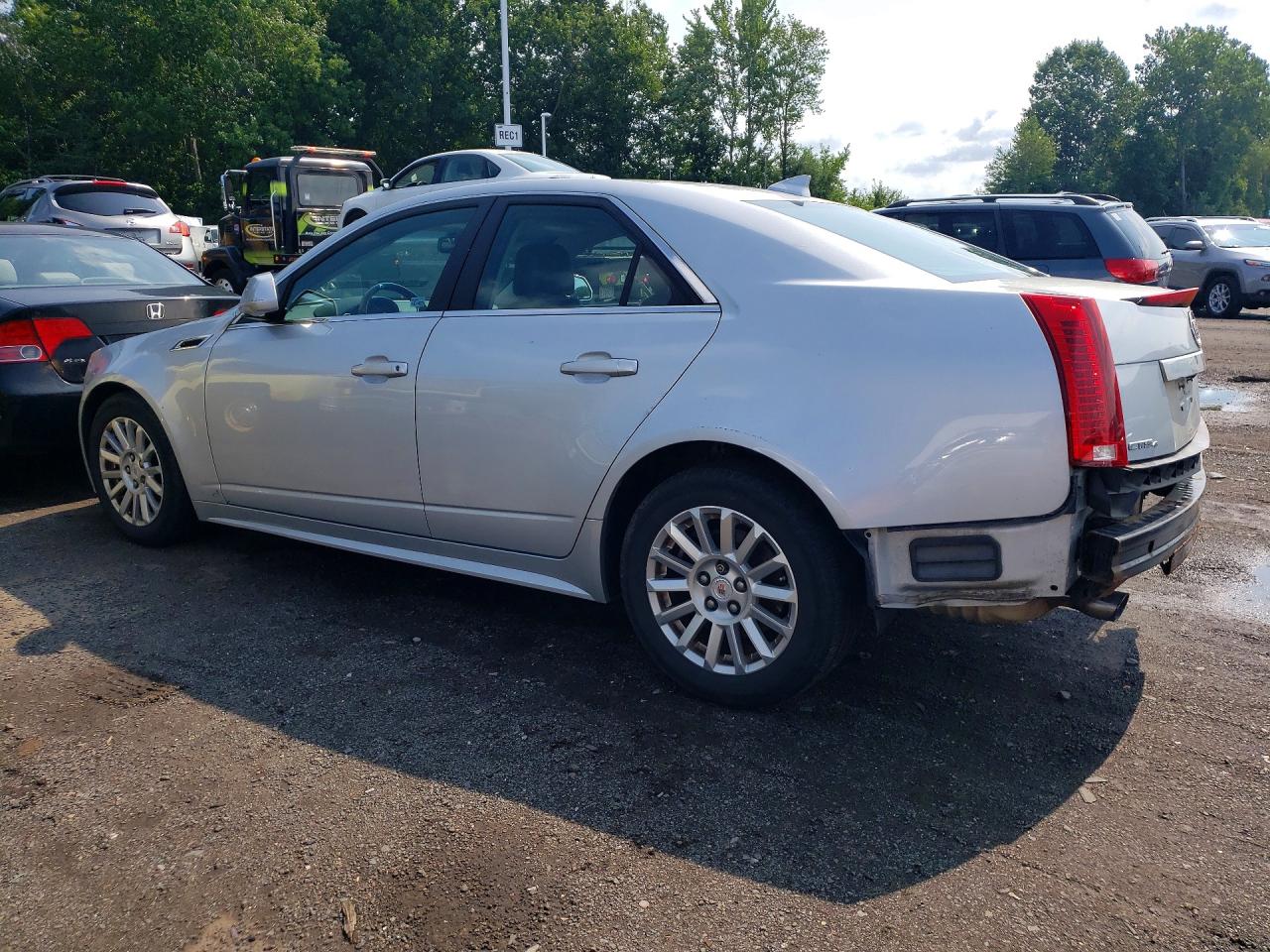 2011 Cadillac Cts Luxury Collection Gray vin: 1G6DG5EY9B0108888
