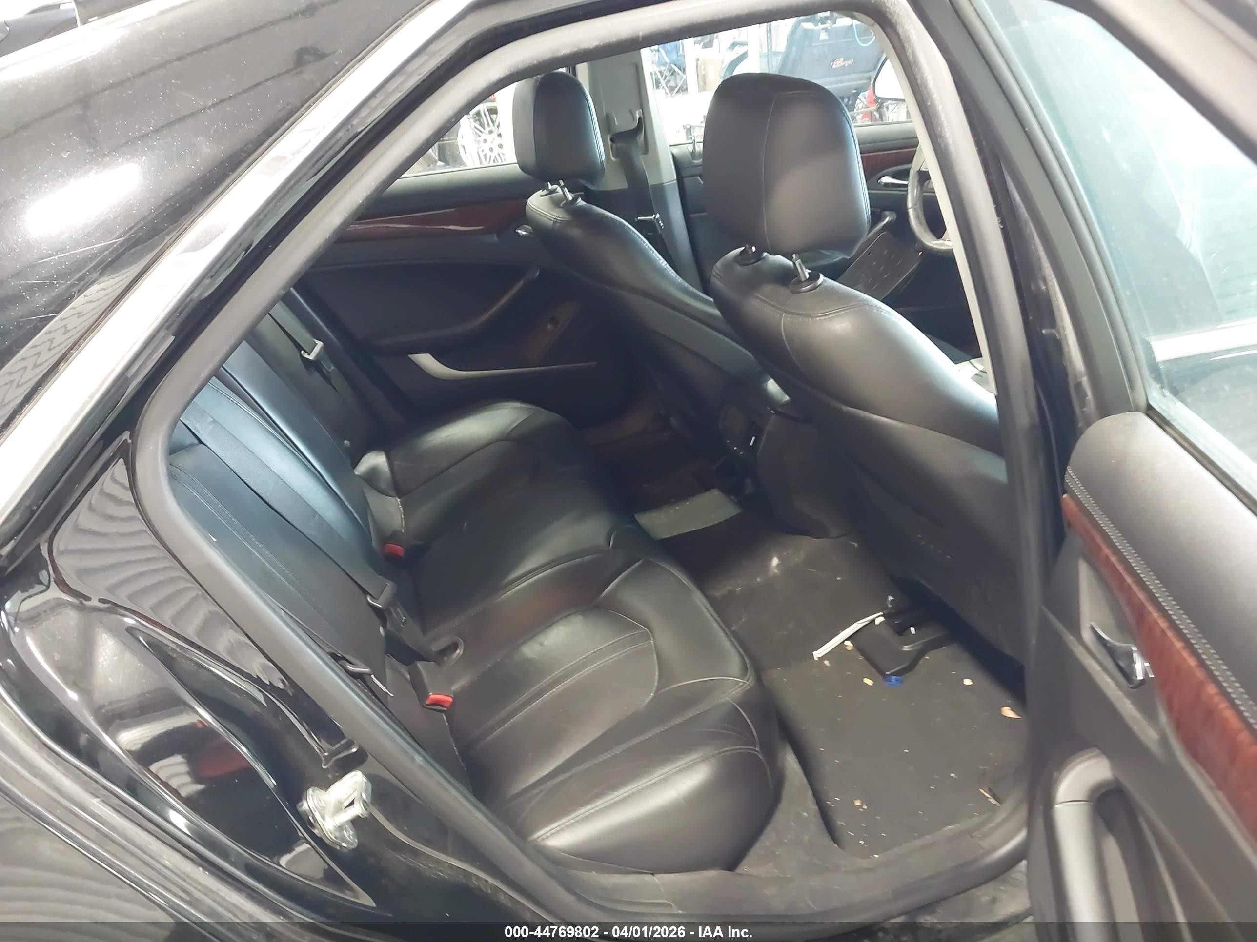 2011 Cadillac Cts Luxury Black vin: 1G6DG5EY9B0127537