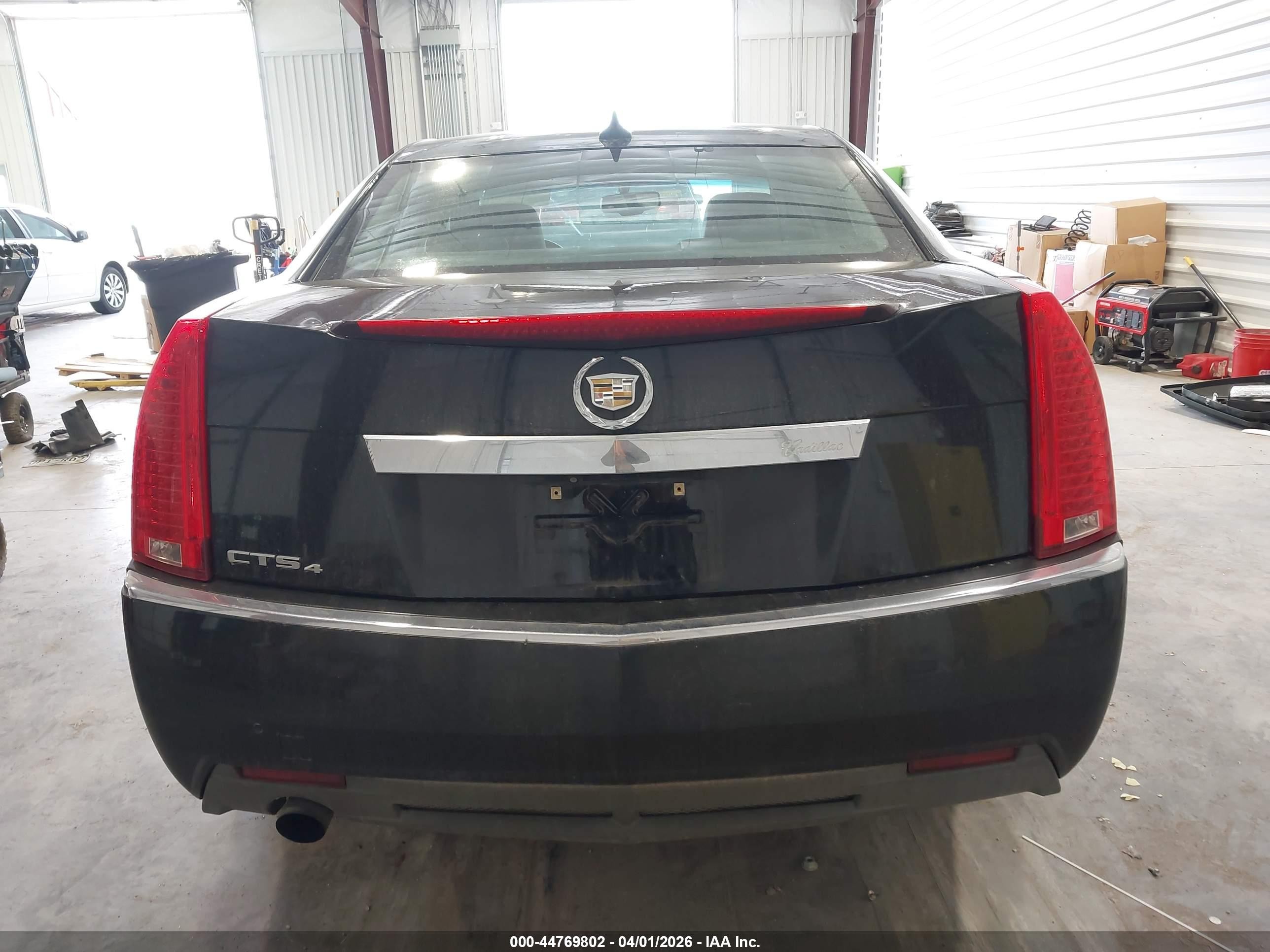 2011 Cadillac Cts Luxury Black vin: 1G6DG5EY9B0127537
