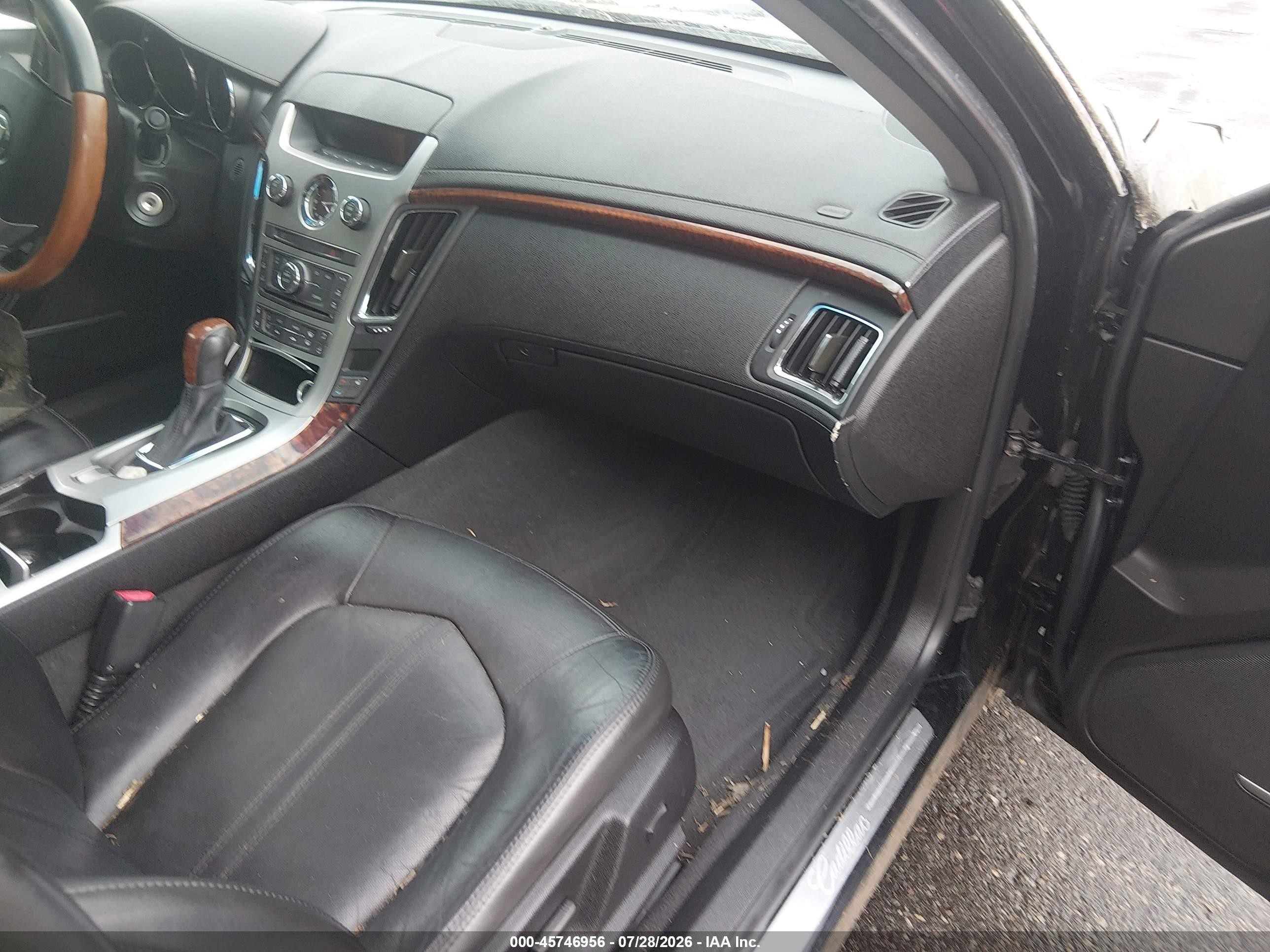 2011 Cadillac Cts Luxury Black vin: 1G6DG5EYXB0136165