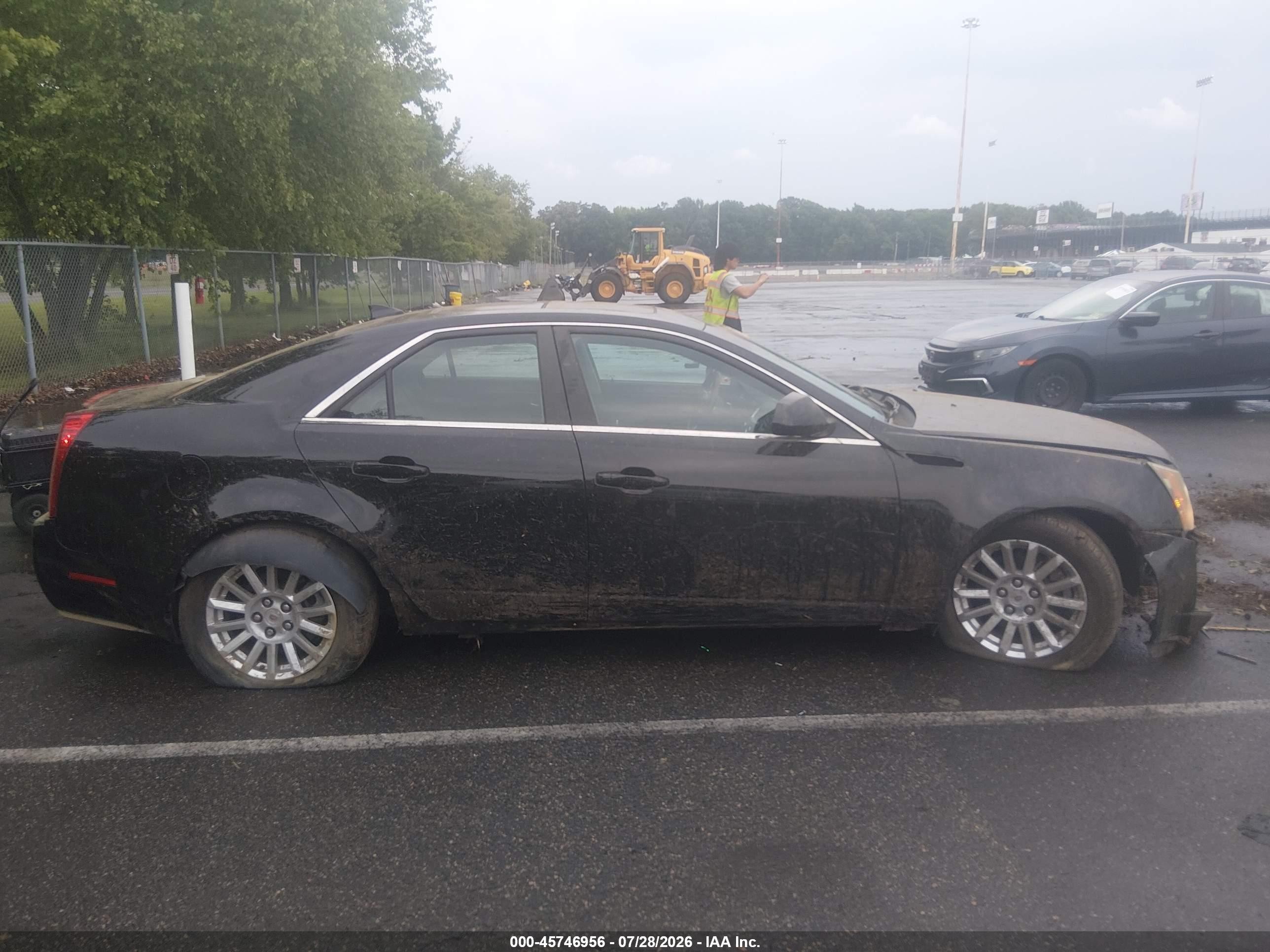 2011 Cadillac Cts Luxury Black vin: 1G6DG5EYXB0136165