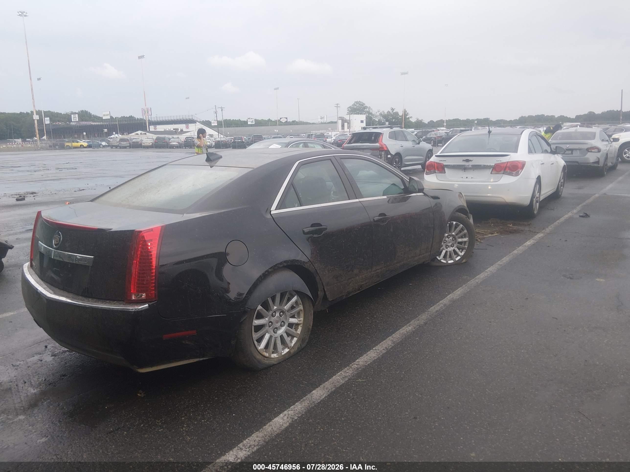2011 Cadillac Cts Luxury Black vin: 1G6DG5EYXB0136165