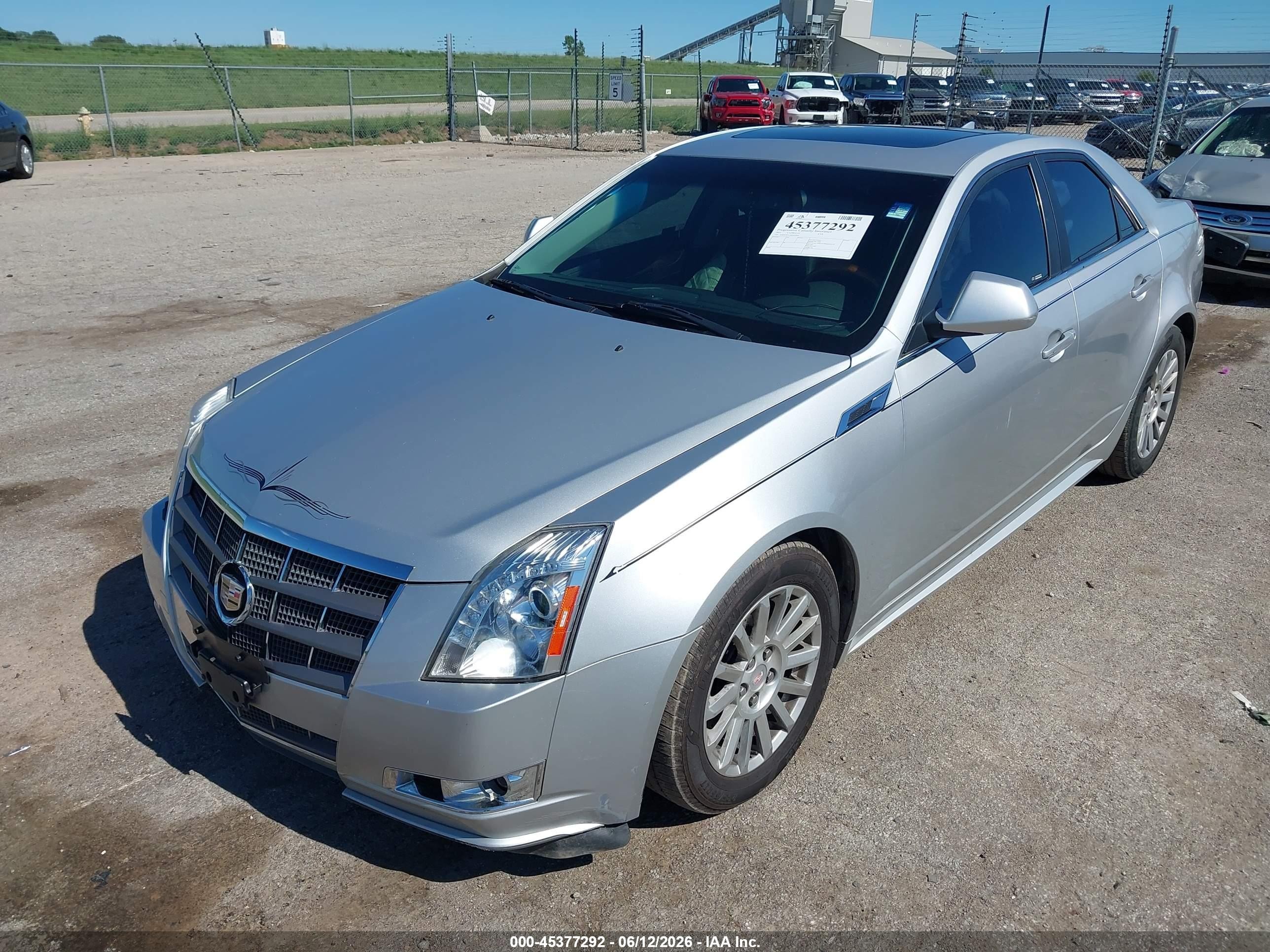 2011 Cadillac Cts Luxury Silver vin: 1G6DG5EYXB0169909