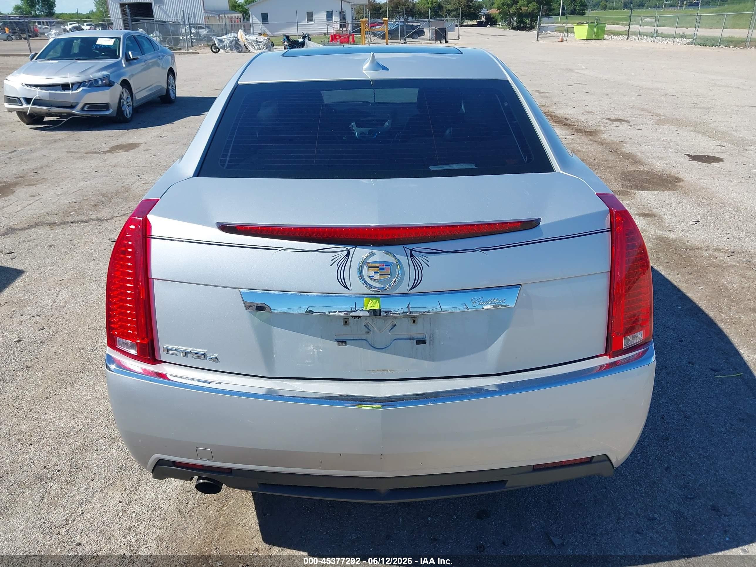 2011 Cadillac Cts Luxury Silver vin: 1G6DG5EYXB0169909