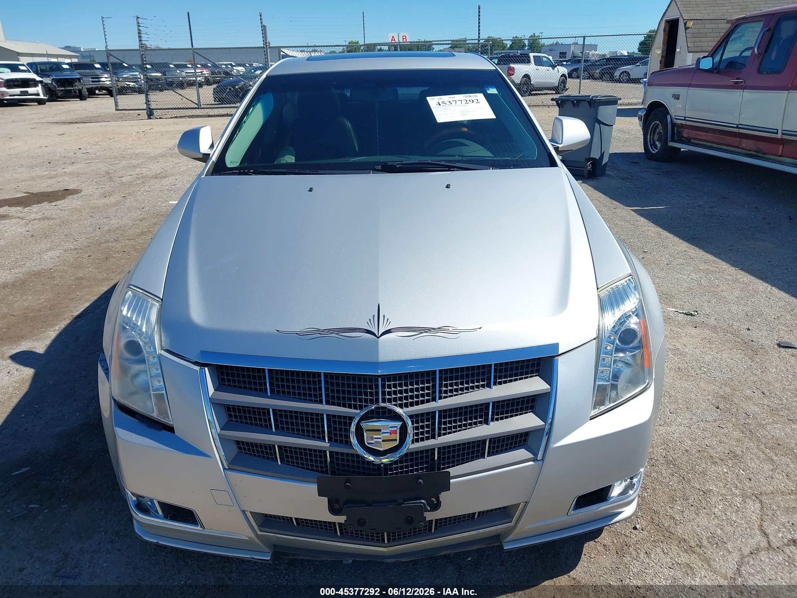 2011 Cadillac Cts Luxury Silver vin: 1G6DG5EYXB0169909