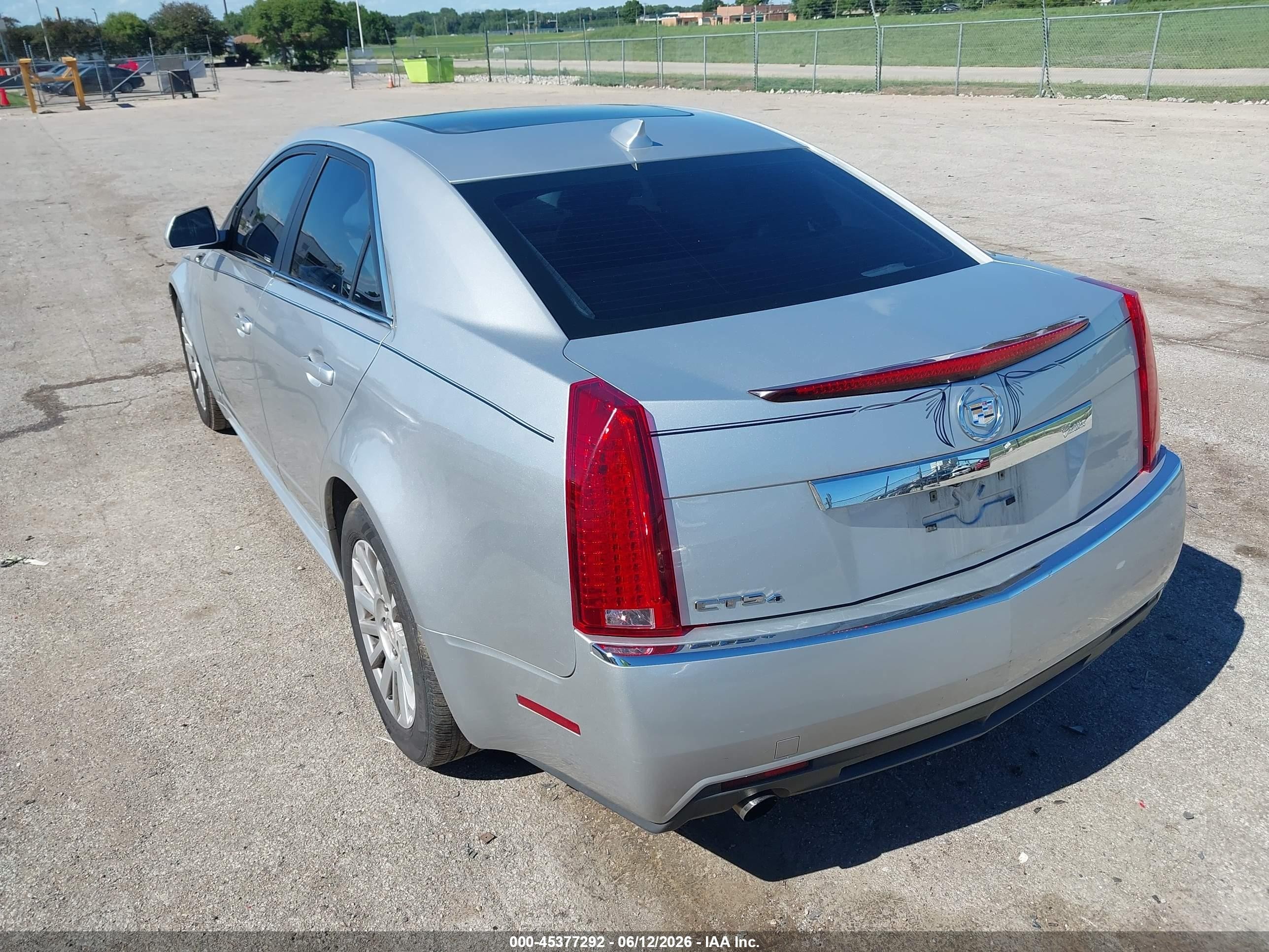 2011 Cadillac Cts Luxury Silver vin: 1G6DG5EYXB0169909