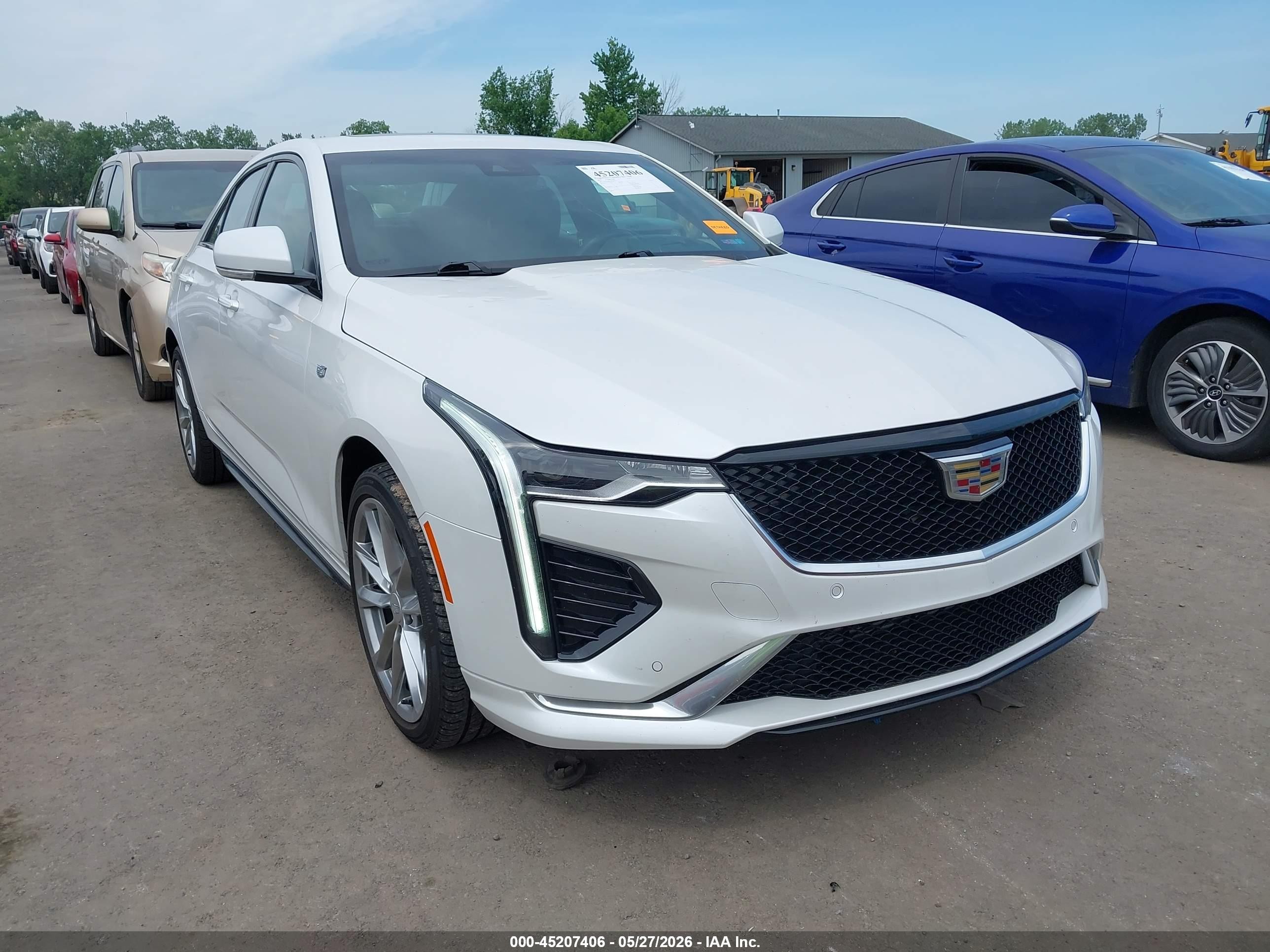 2024 Cadillac Ct4 Sport White vin: 1G6DG5RK5R0109973