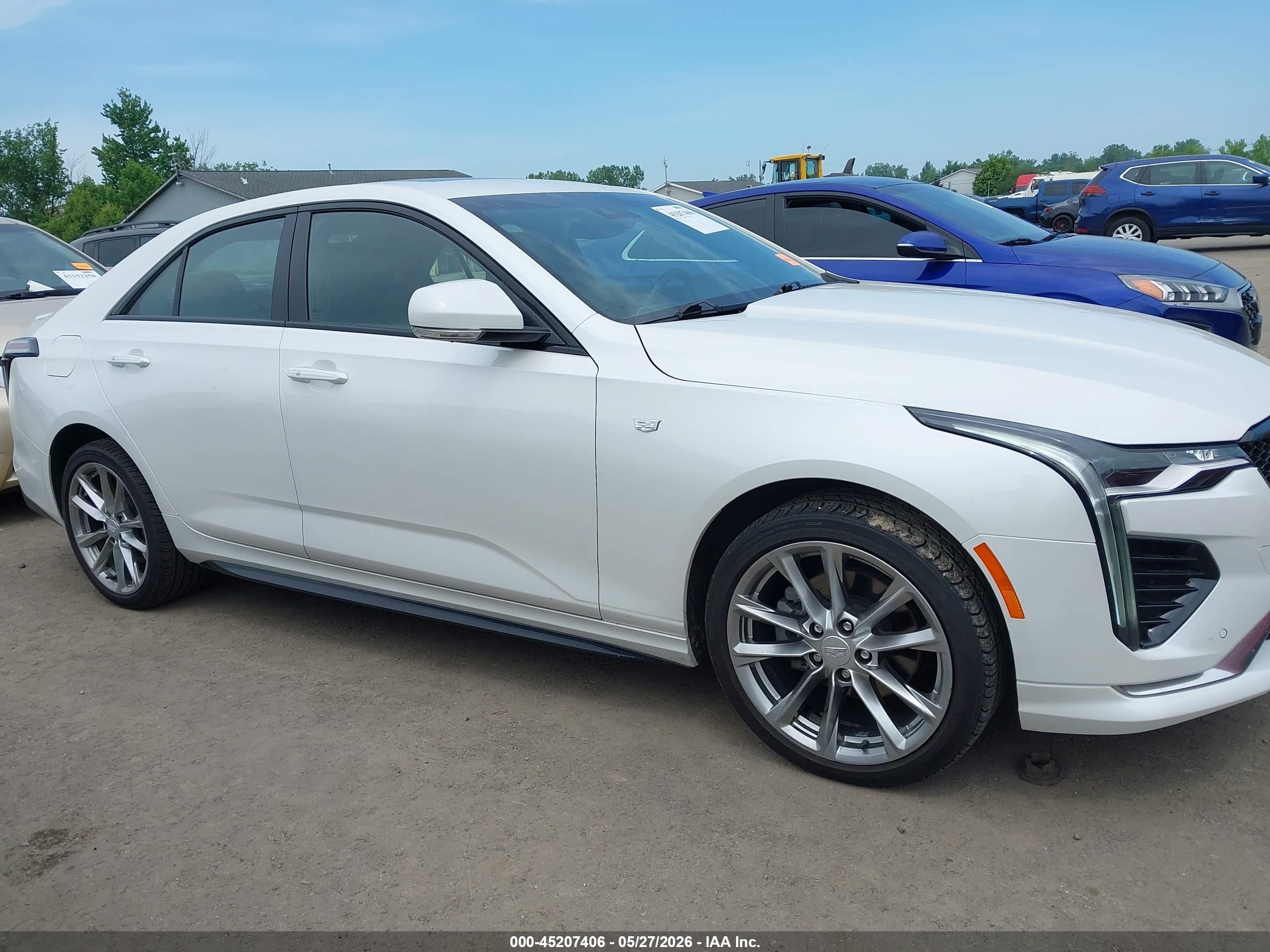 2024 Cadillac Ct4 Sport White vin: 1G6DG5RK5R0109973