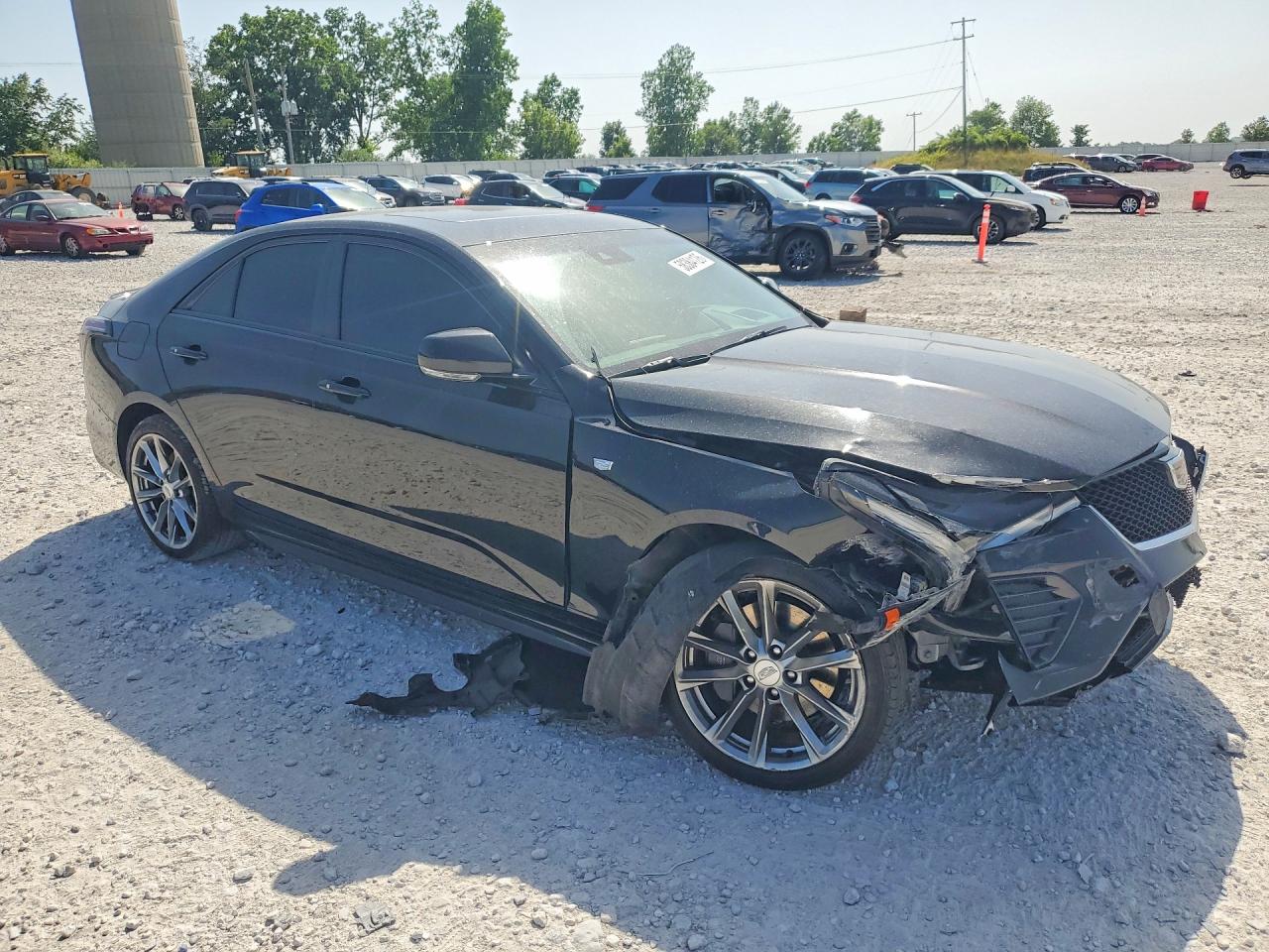 2020 Cadillac Ct4 Sport Черный vin: 1G6DG5RK8L0140237