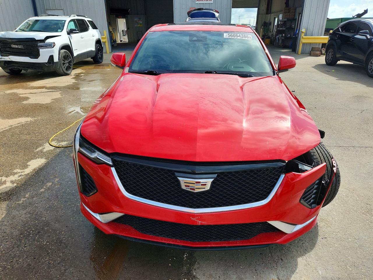 2021 Cadillac Ct4 Sport Red vin: 1G6DG5RK8M0107630