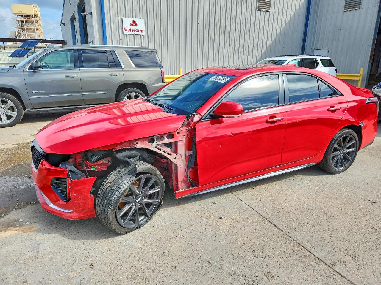 2021 Cadillac Ct4 Sport Red vin: 1G6DG5RK8M0107630