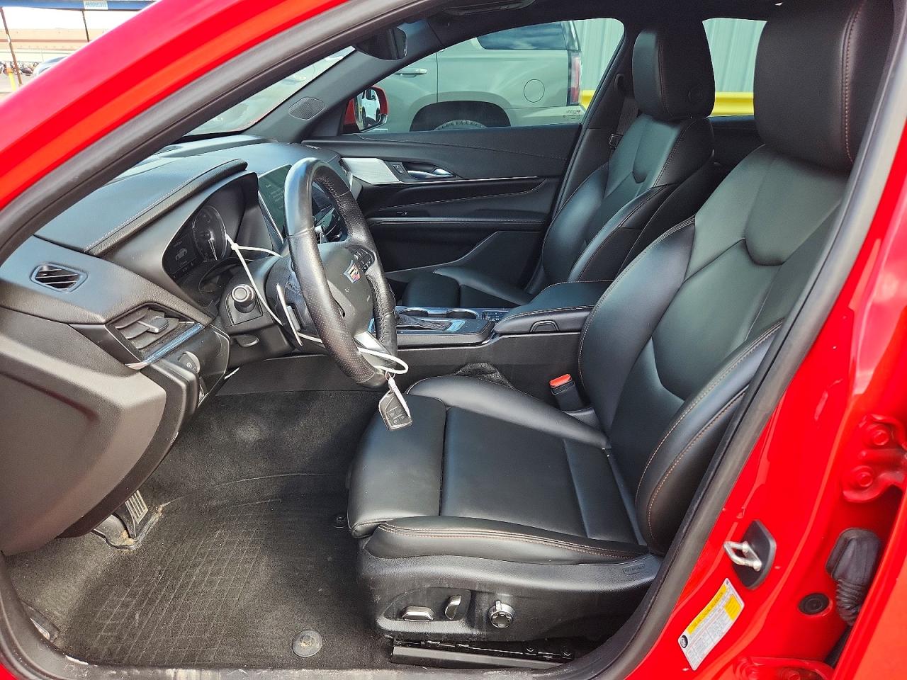 2021 Cadillac Ct4 Sport Red vin: 1G6DG5RK8M0107630
