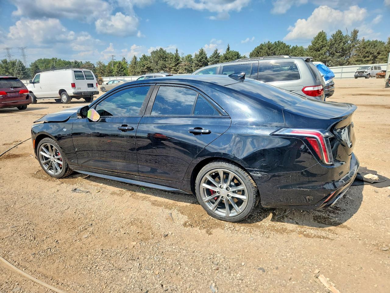2020 Cadillac Ct4 Sport Black vin: 1G6DG5RK9L0150954