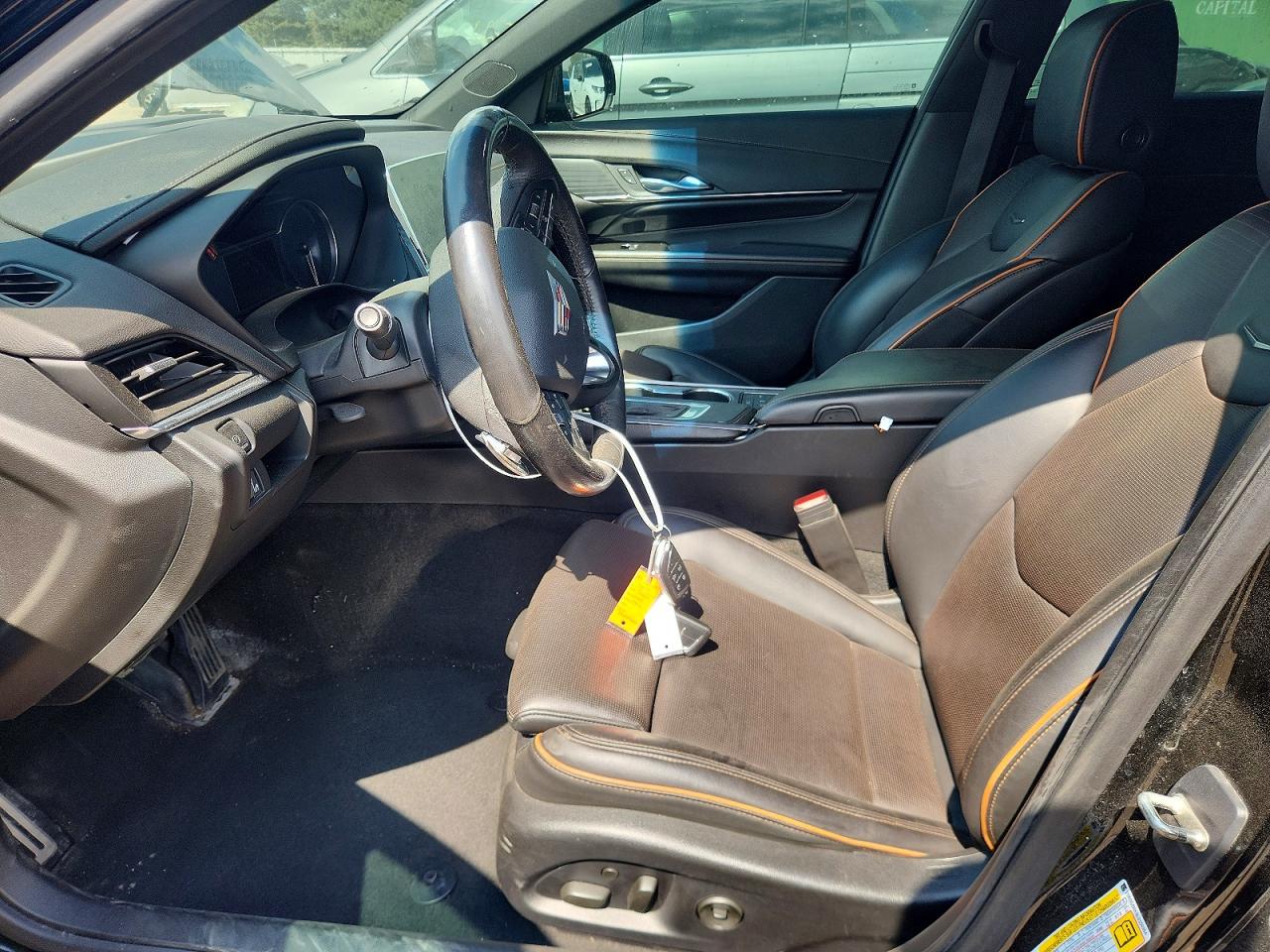 2020 Cadillac Ct4 Sport Black vin: 1G6DG5RK9L0150954
