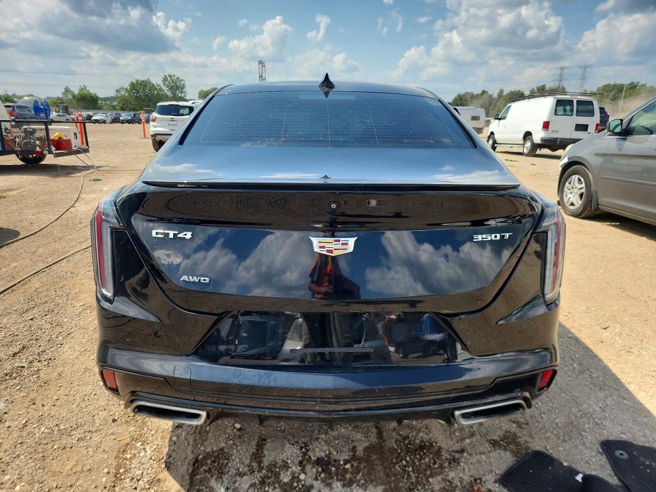 2020 Cadillac Ct4 Sport Black vin: 1G6DG5RK9L0150954