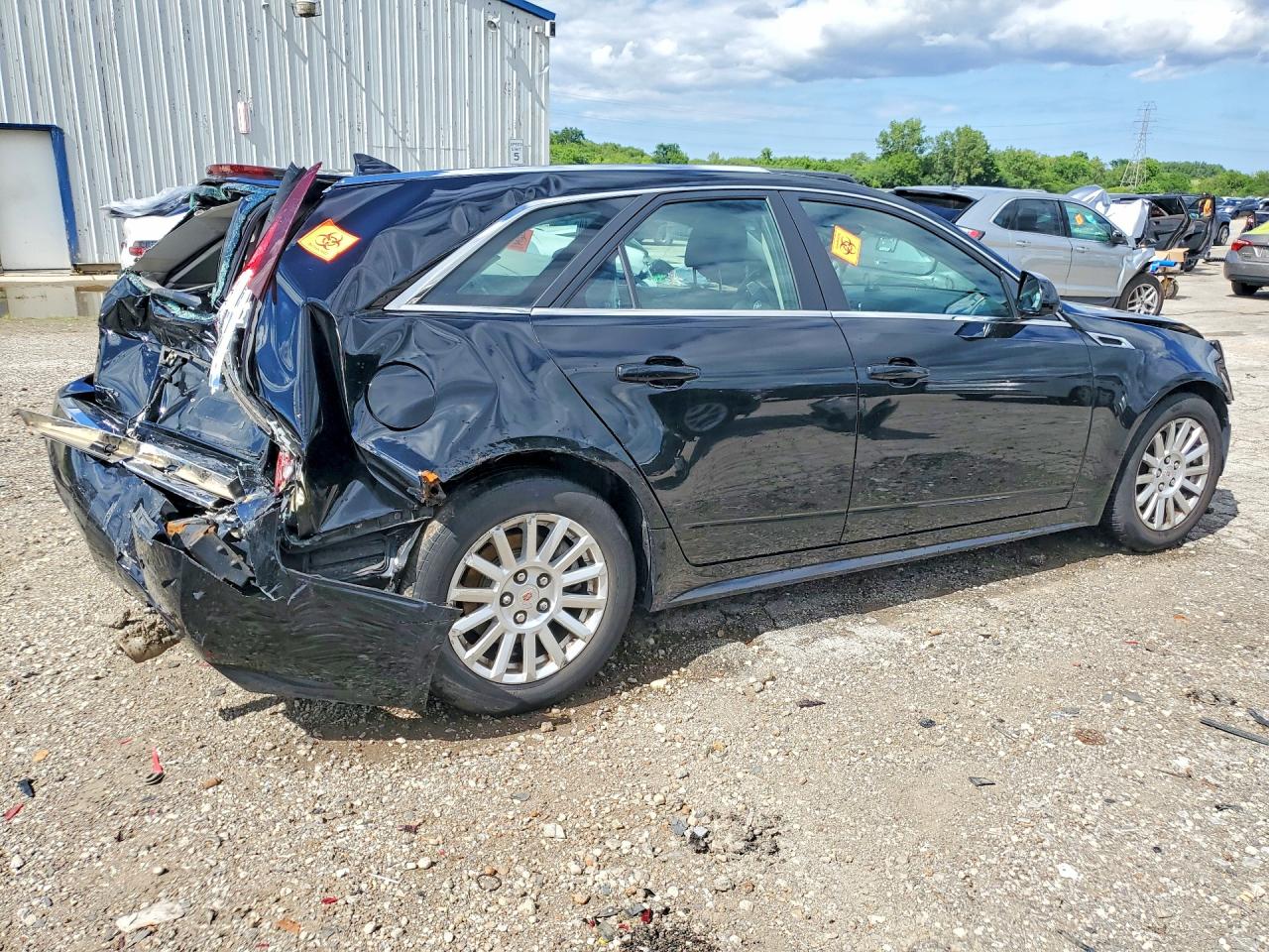 2013 Cadillac Cts Luxury Collection Black vin: 1G6DG8E50D0102214