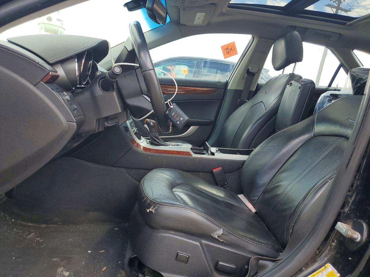 2013 Cadillac Cts Luxury Collection Black vin: 1G6DG8E50D0102214