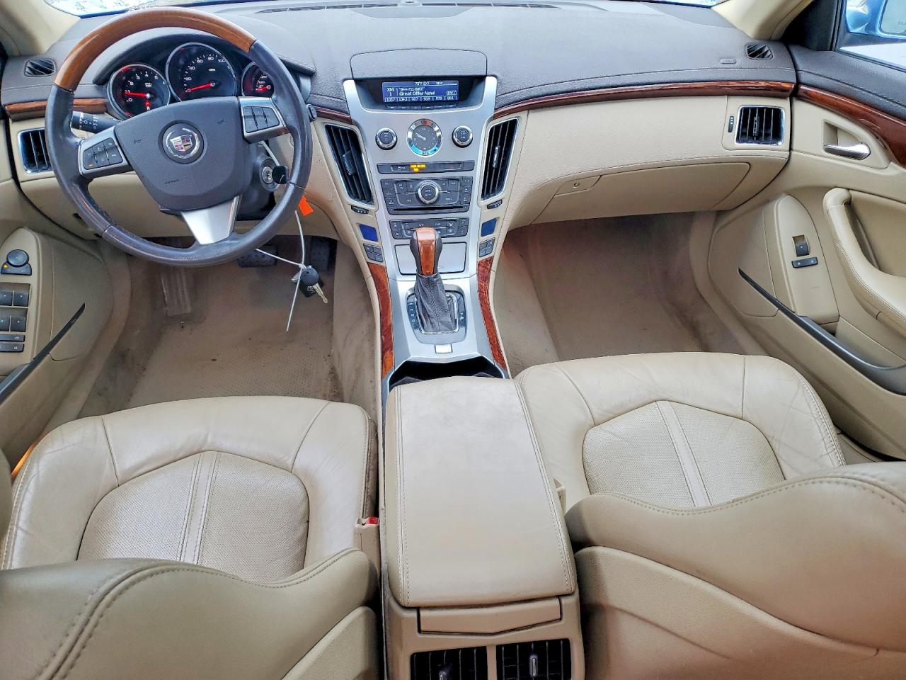 2012 Cadillac Cts Luxury Collection Синий vin: 1G6DG8E53C0121712