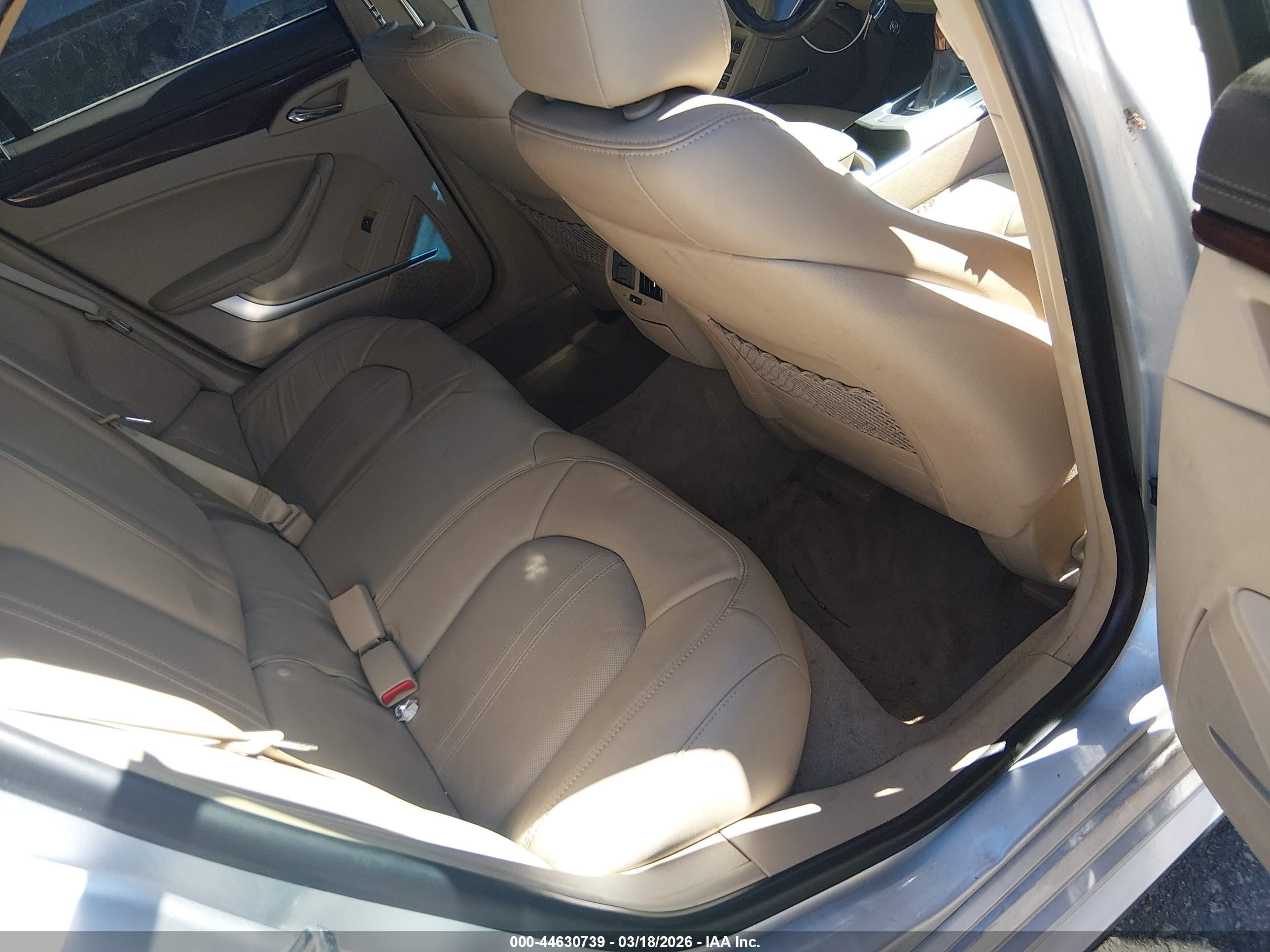 2012 Cadillac Cts Luxury Серый vin: 1G6DG8E57C0107408