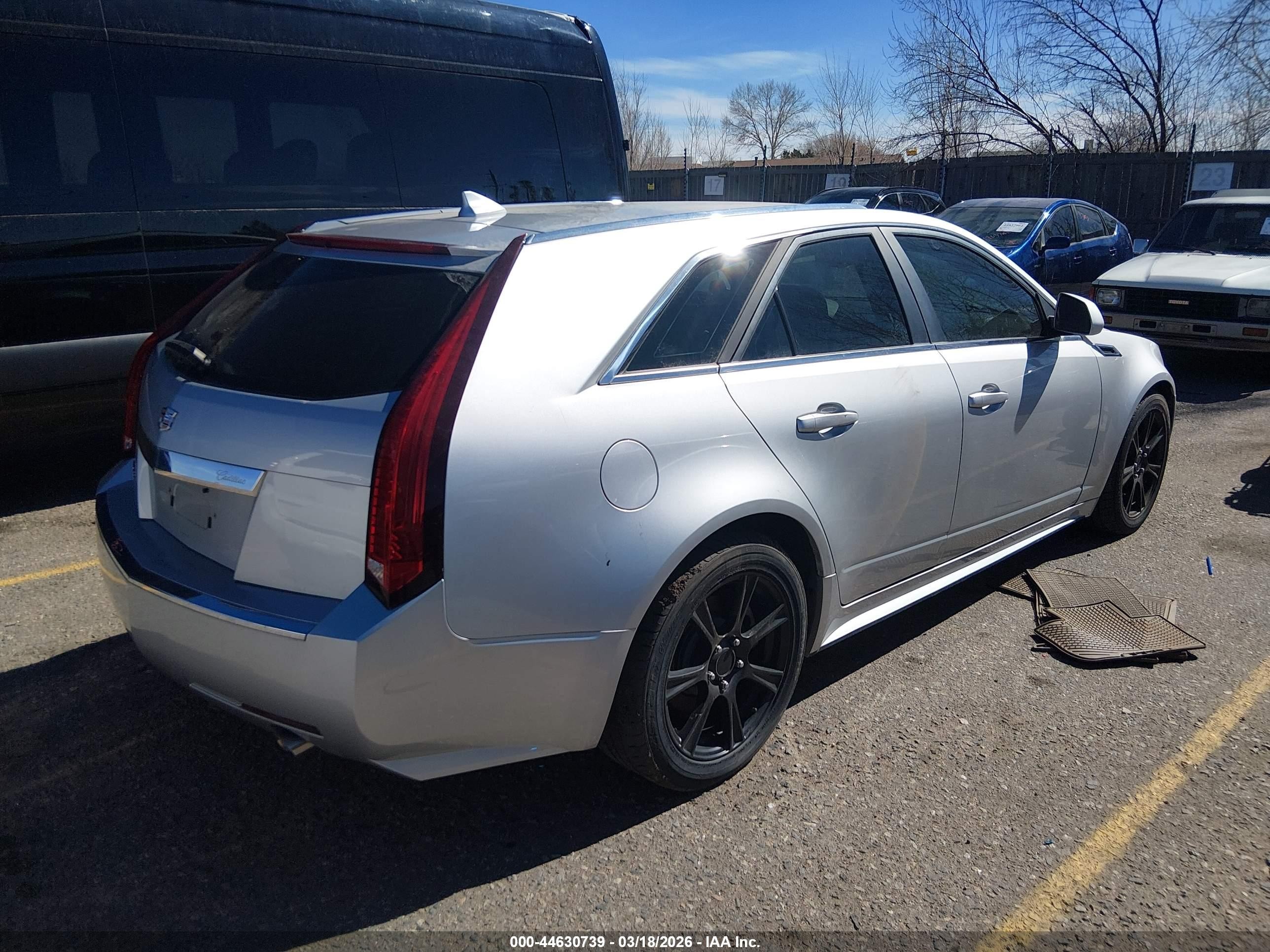 2012 Cadillac Cts Luxury Серый vin: 1G6DG8E57C0107408