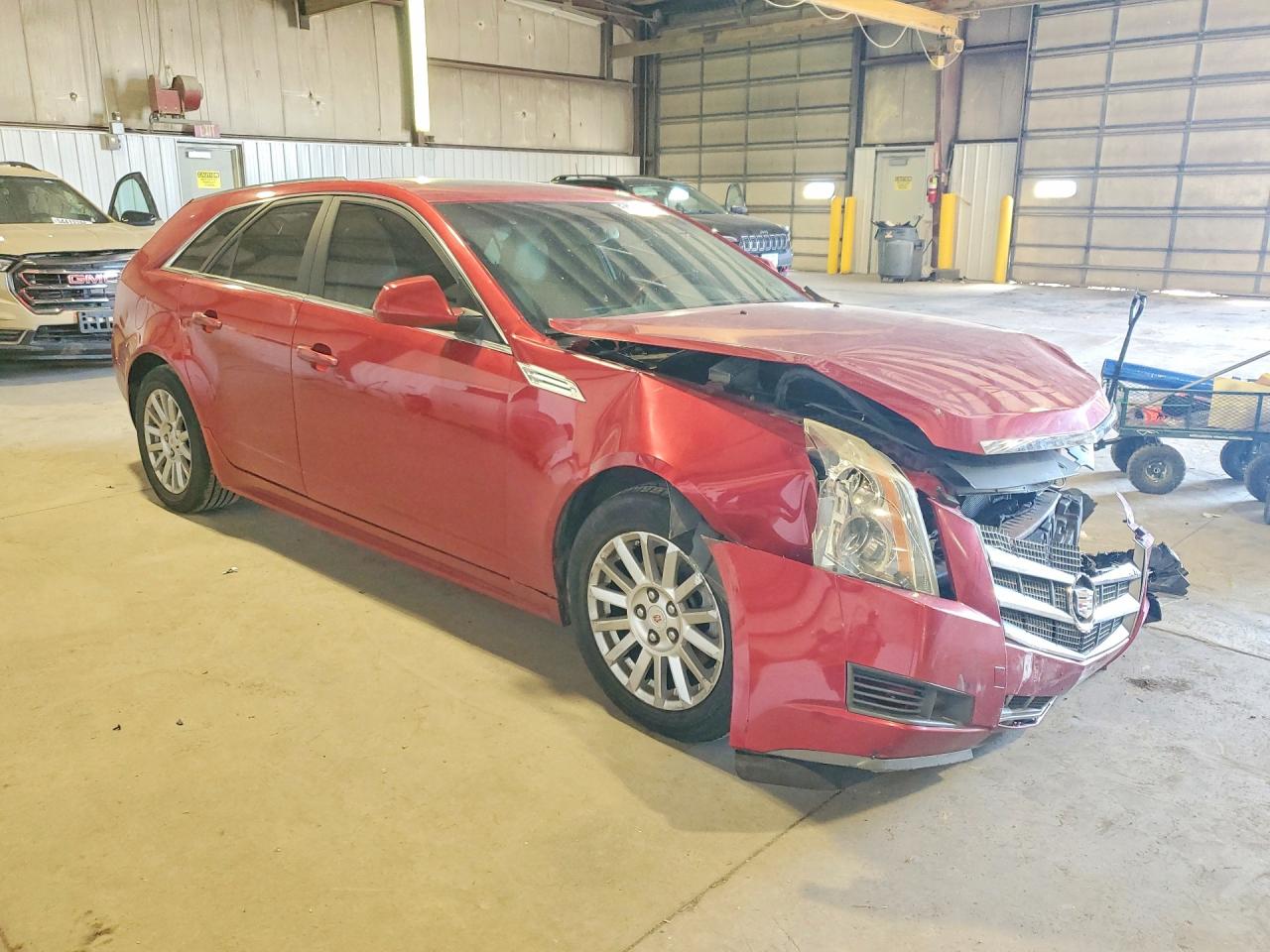 2010 Cadillac Cts Luxury Collection Red vin: 1G6DG8EG2A0118296