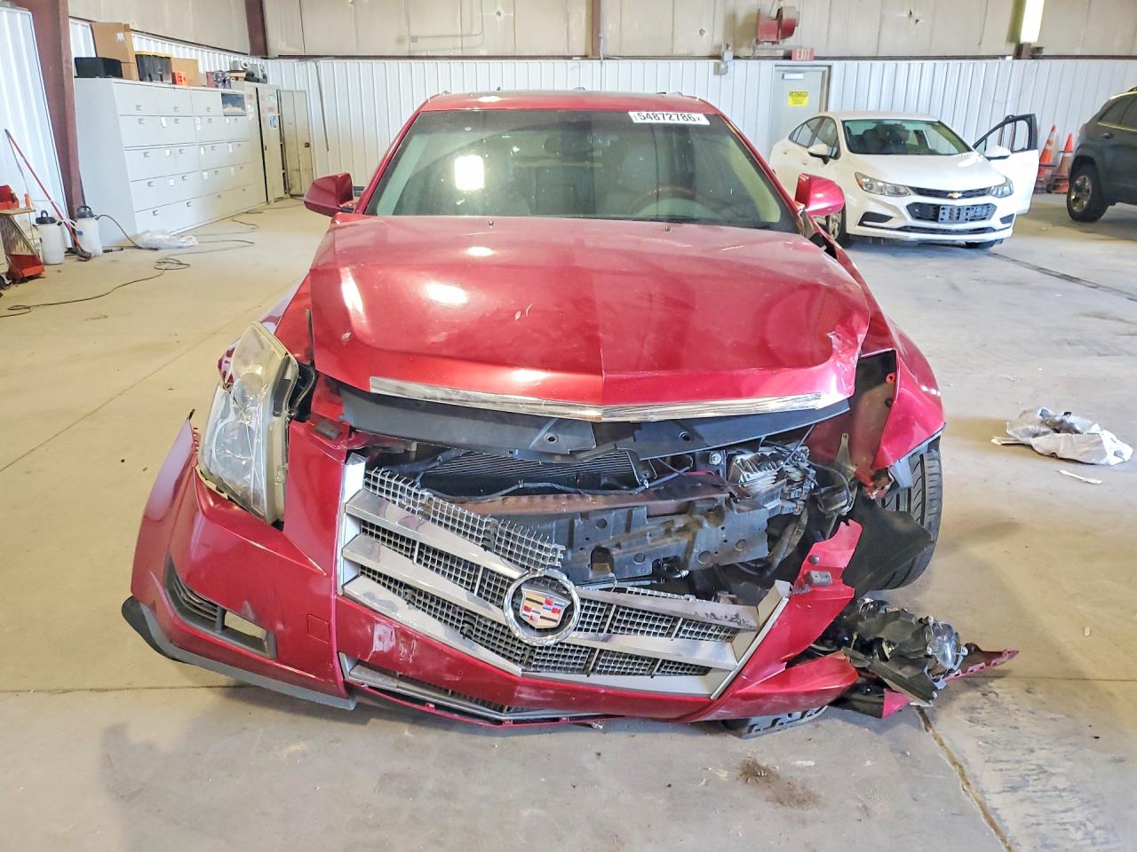 2010 Cadillac Cts Luxury Collection Red vin: 1G6DG8EG2A0118296