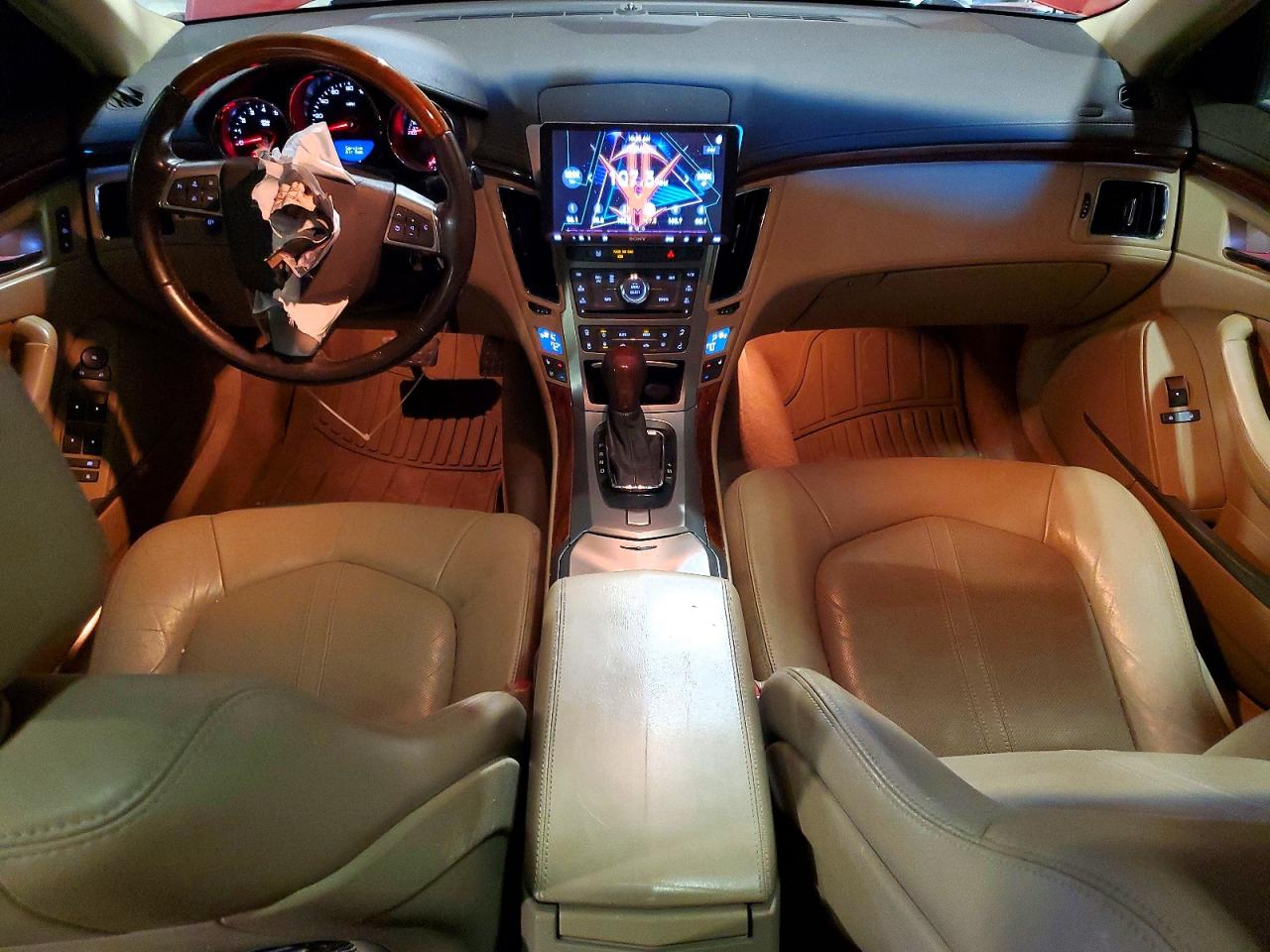2010 Cadillac Cts Luxury Collection Red vin: 1G6DG8EG2A0118296