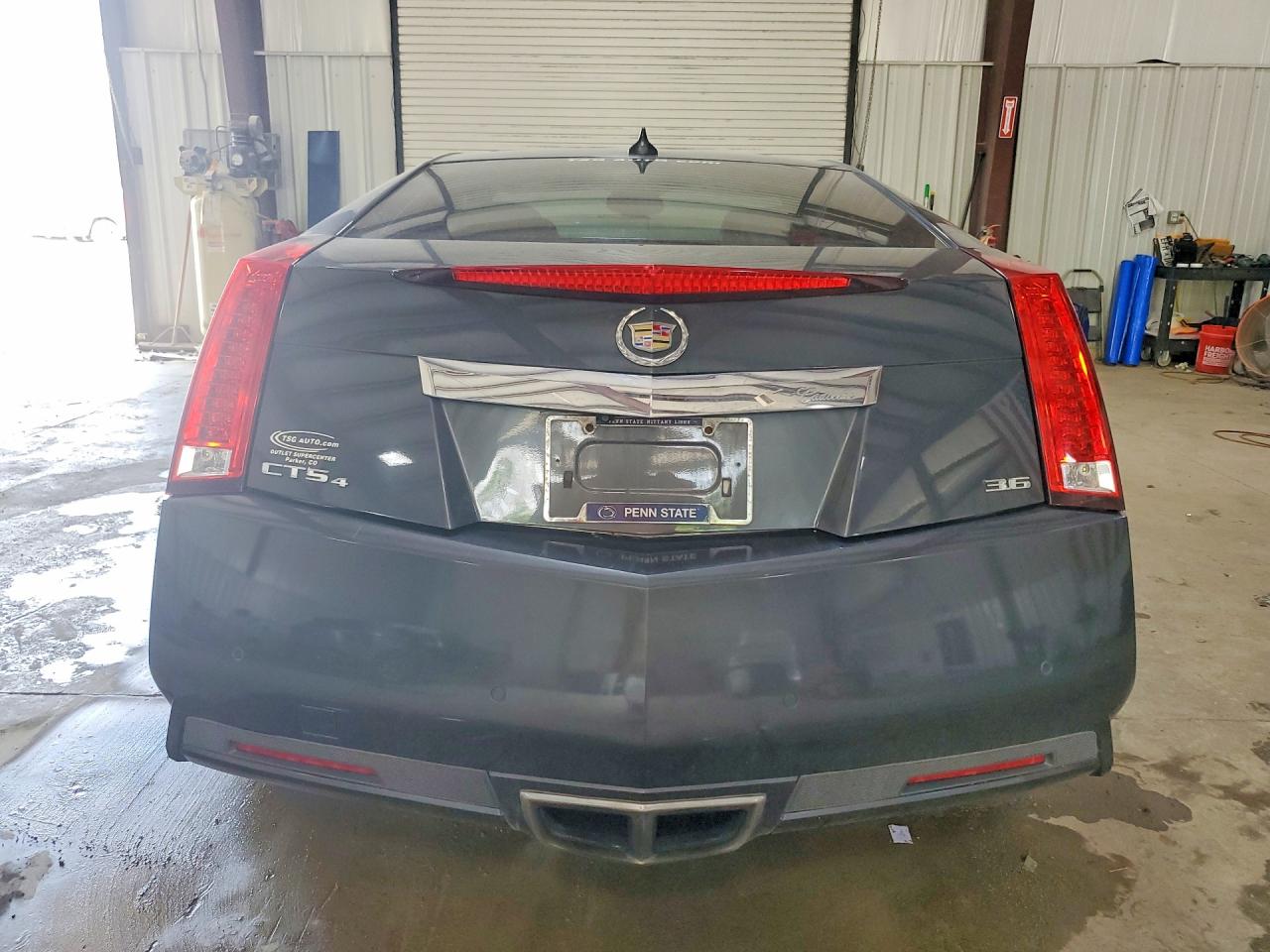 2014 Cadillac Cts Premium Collection Charcoal vin: 1G6DH1E38E0149639