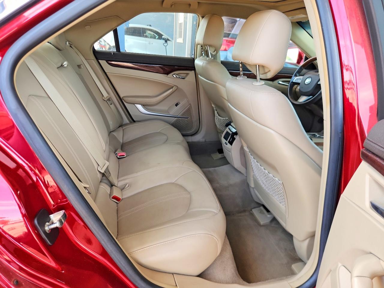 2009 Cadillac Cts Red vin: 1G6DH577590163382