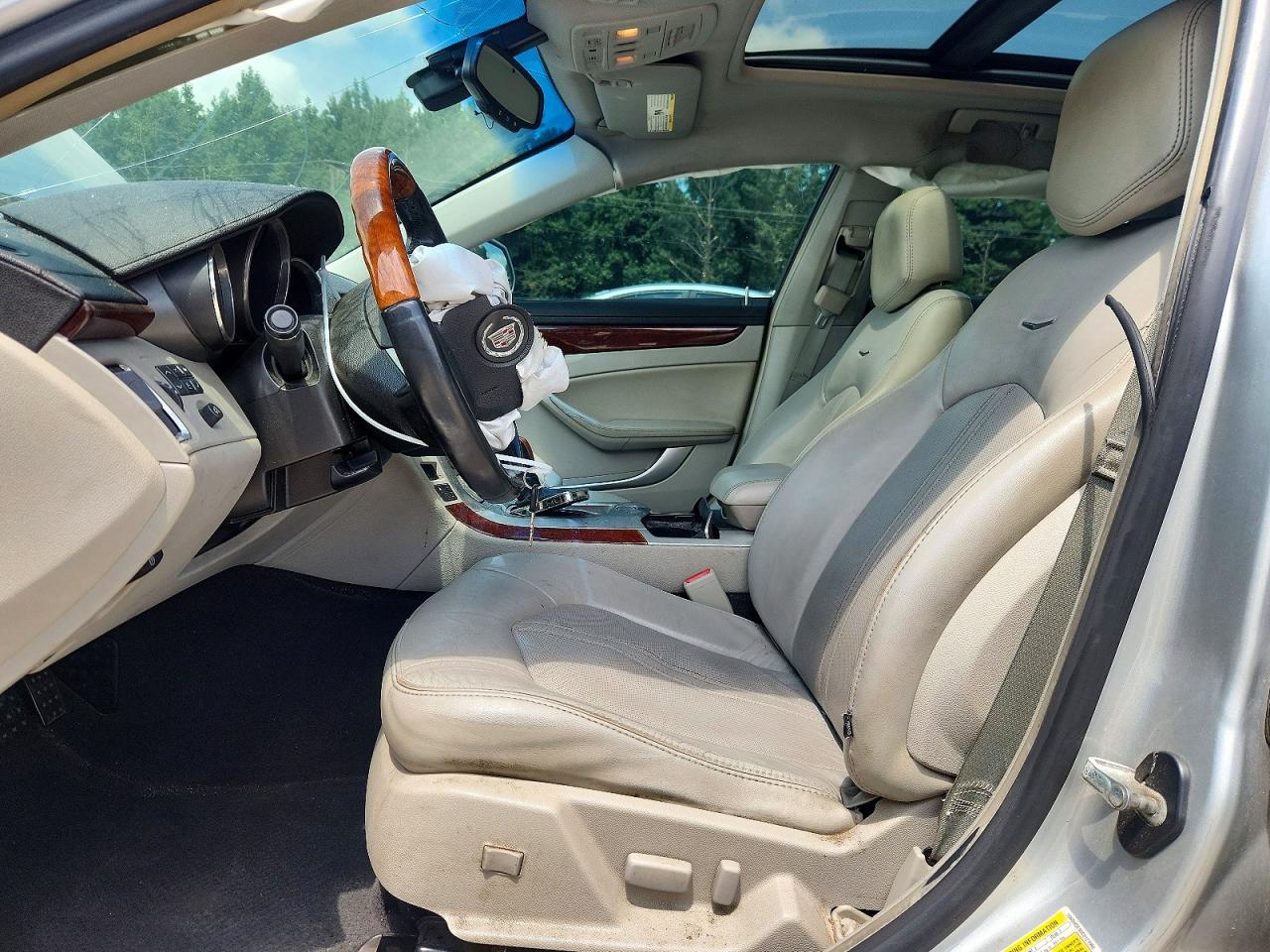 2012 Cadillac Cts Luxury Collection Silver vin: 1G6DH5E50C0121968