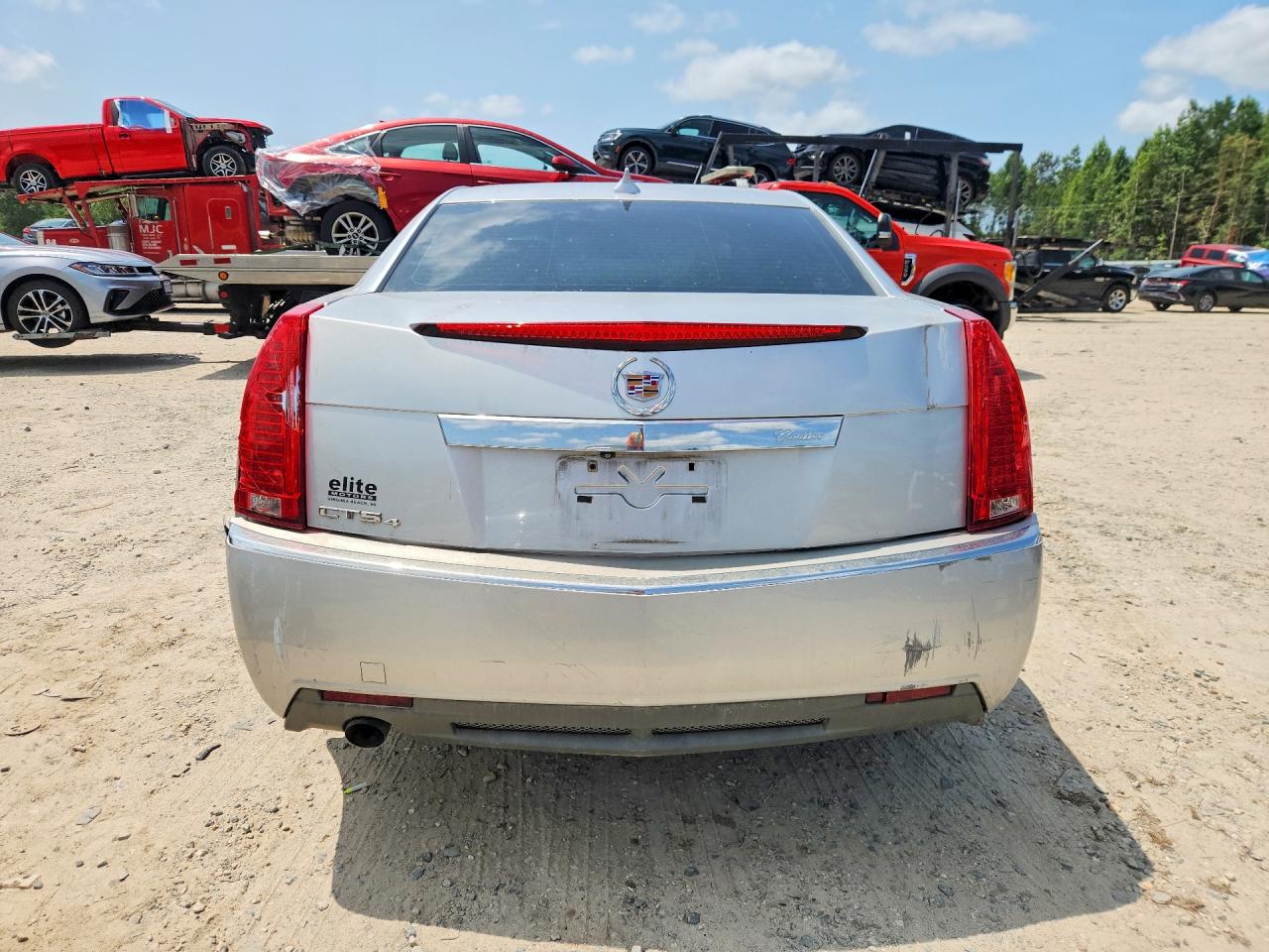 2012 Cadillac Cts Luxury Collection Silver vin: 1G6DH5E50C0121968